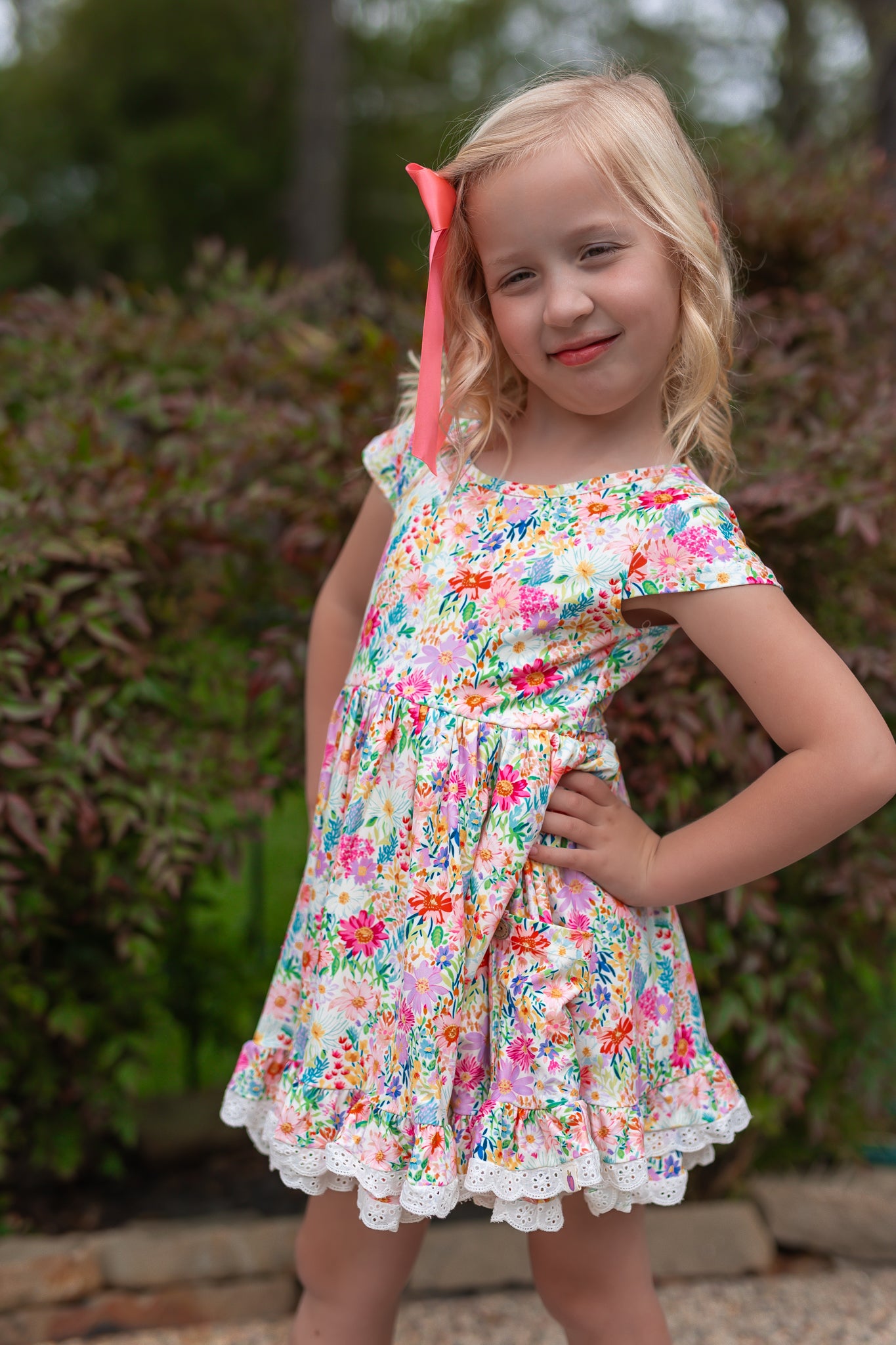 Myra Dress - Wildflower Waltz