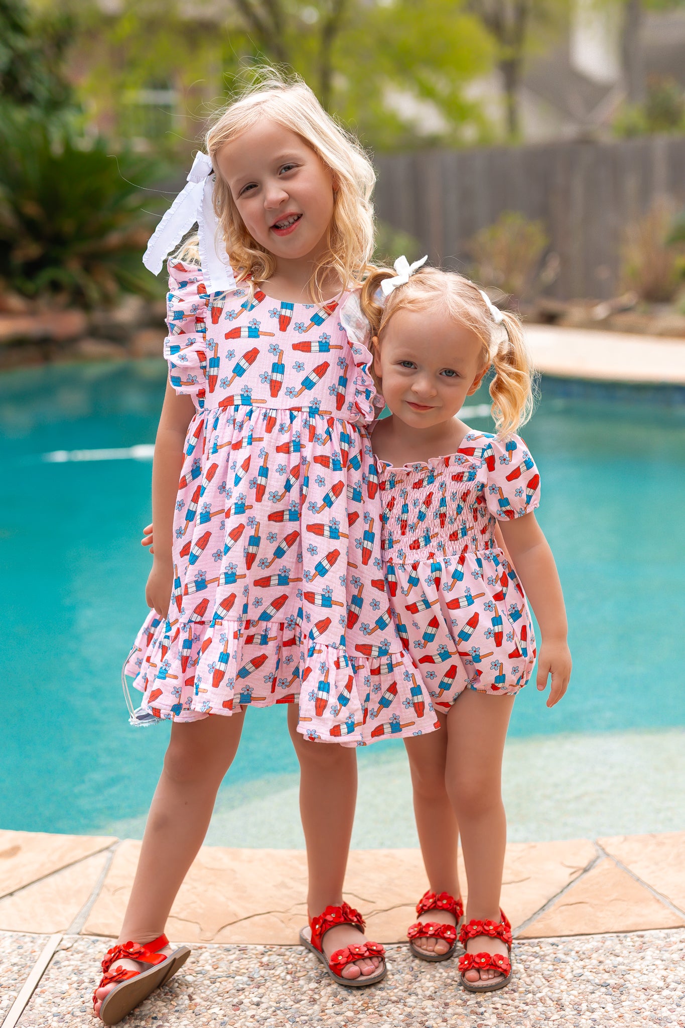 Dakota Gauze Dress - Bomb Pop Bliss (Pre-Order)