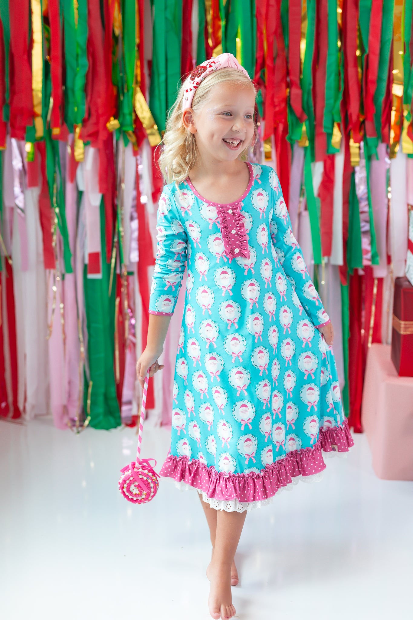 Loungewear Gown - Teal Tidings (Pre-Order)