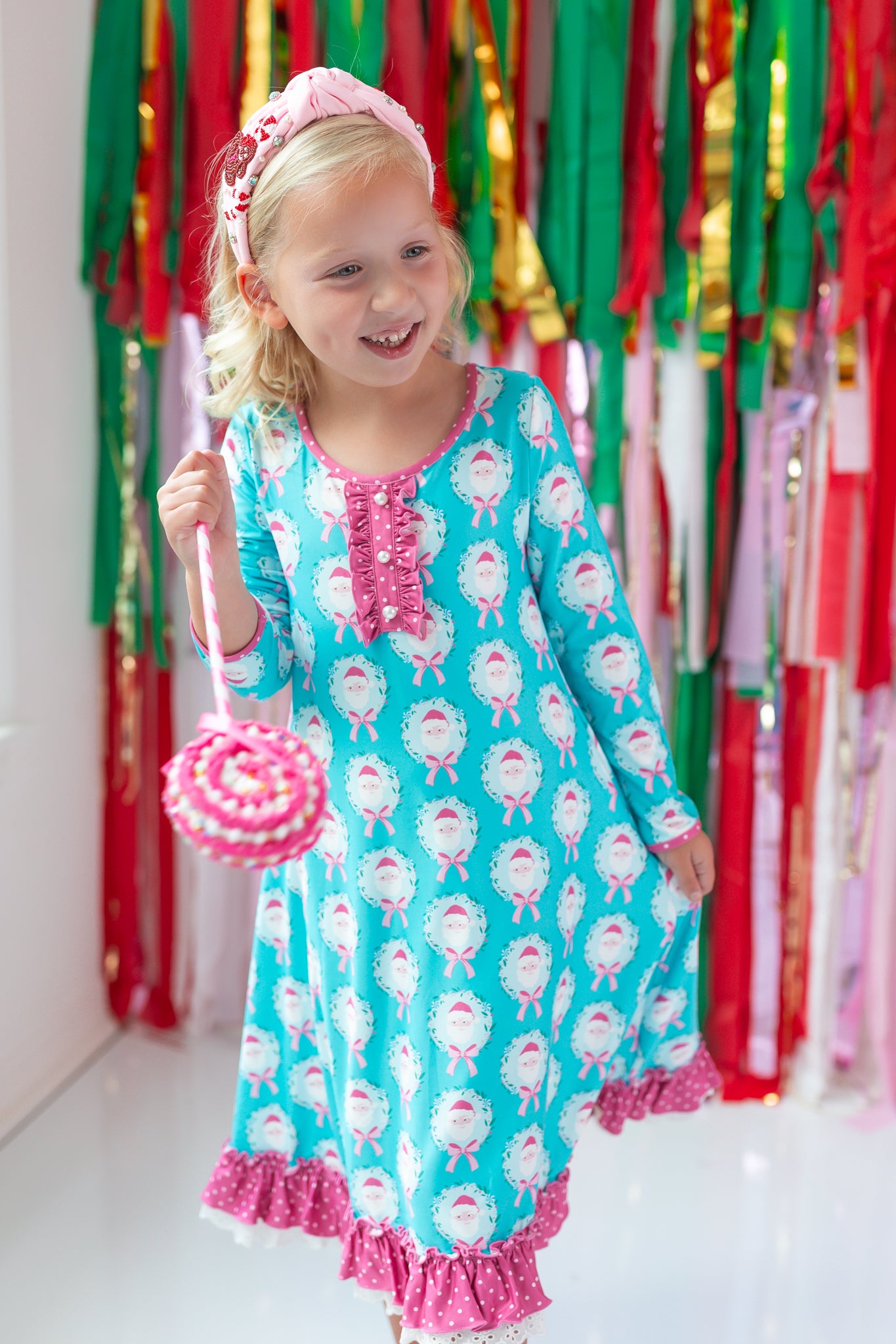 Loungewear Gown - Teal Tidings (Pre-Order)