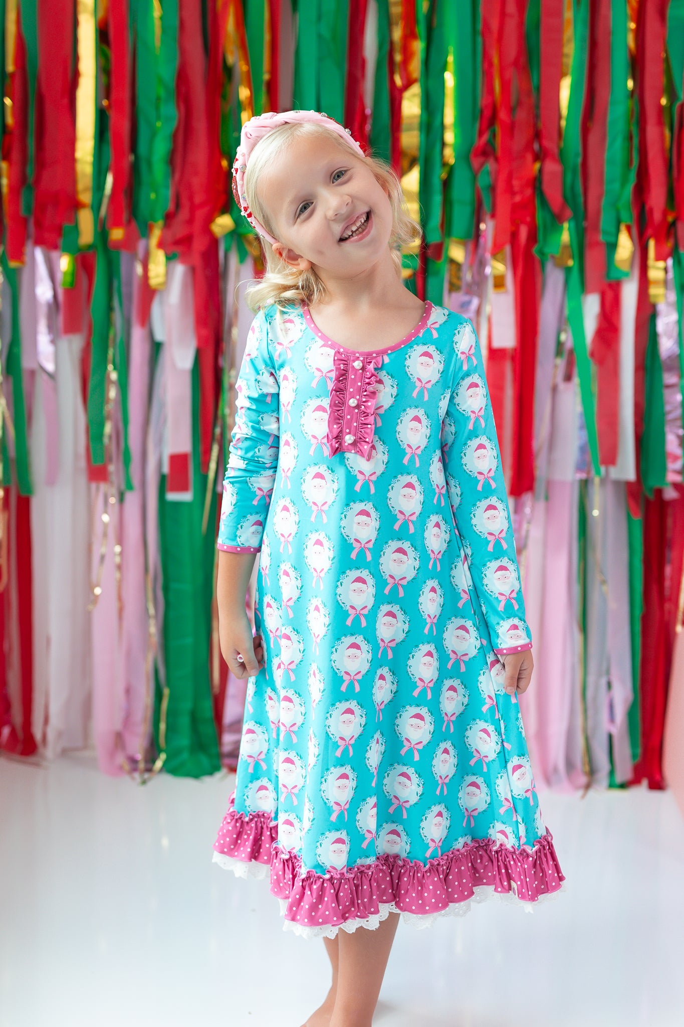 Loungewear Gown - Teal Tidings (Pre-Order)