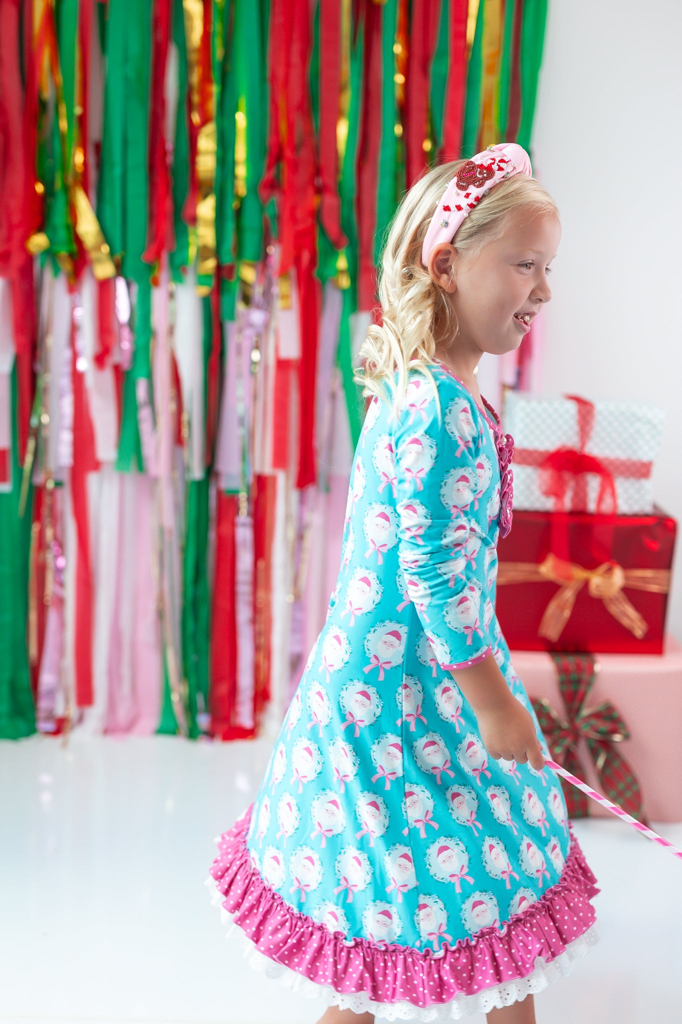 Loungewear Gown - Teal Tidings (Pre-Order)