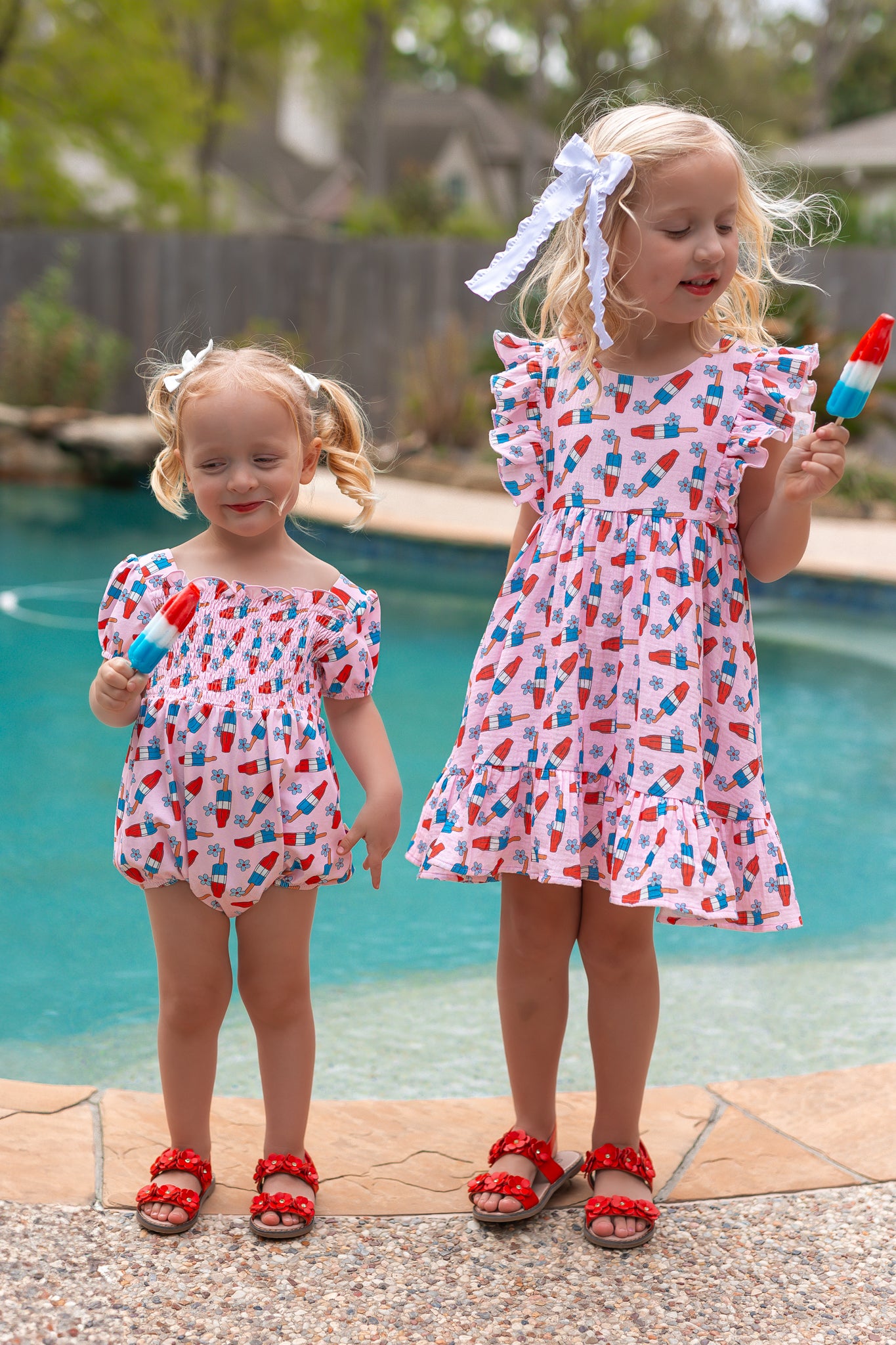 Bubble Romper - Bomb Pop Bliss (Pre-Order)