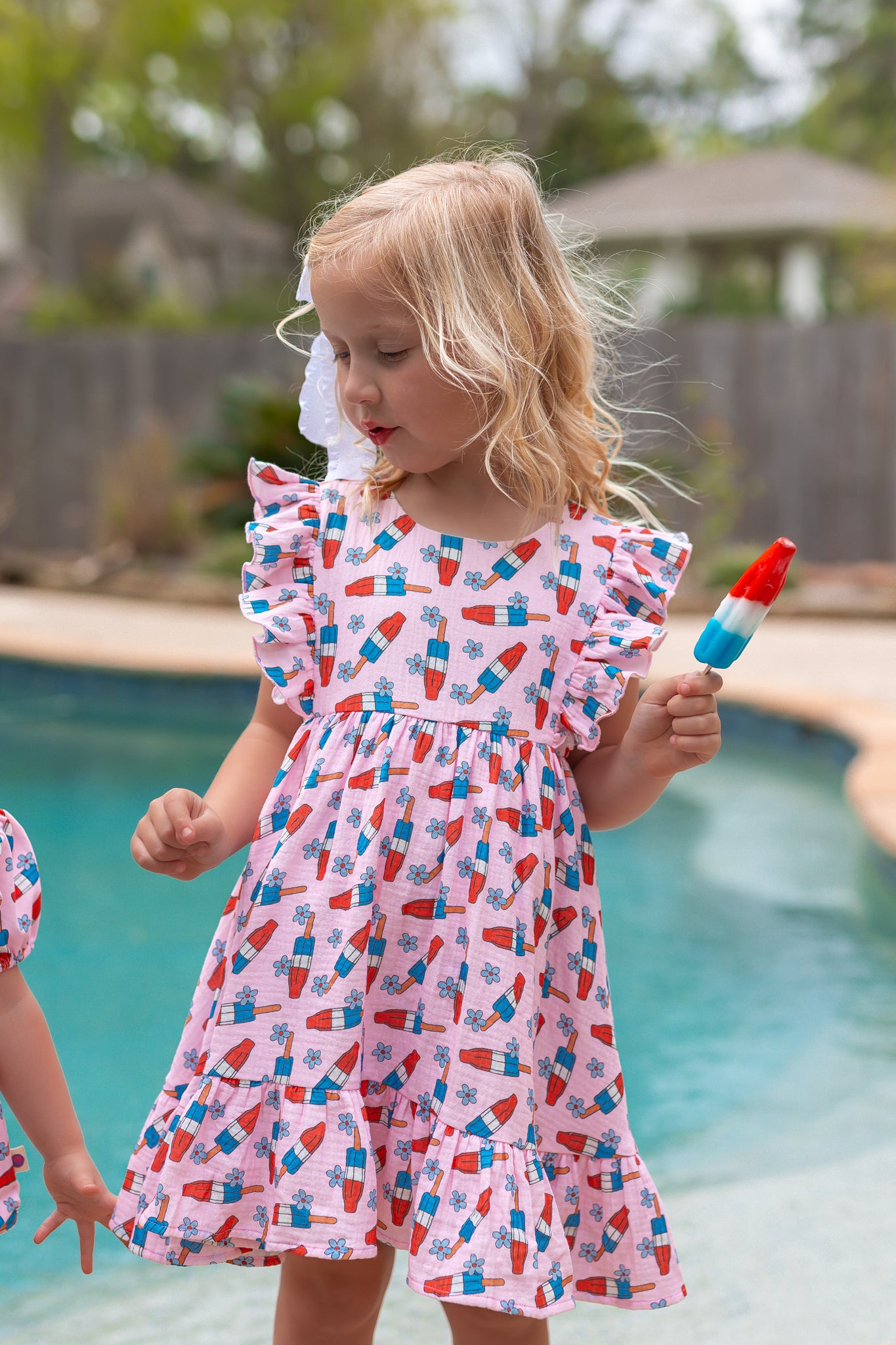 Dakota Gauze Dress - Bomb Pop Bliss (Pre-Order)