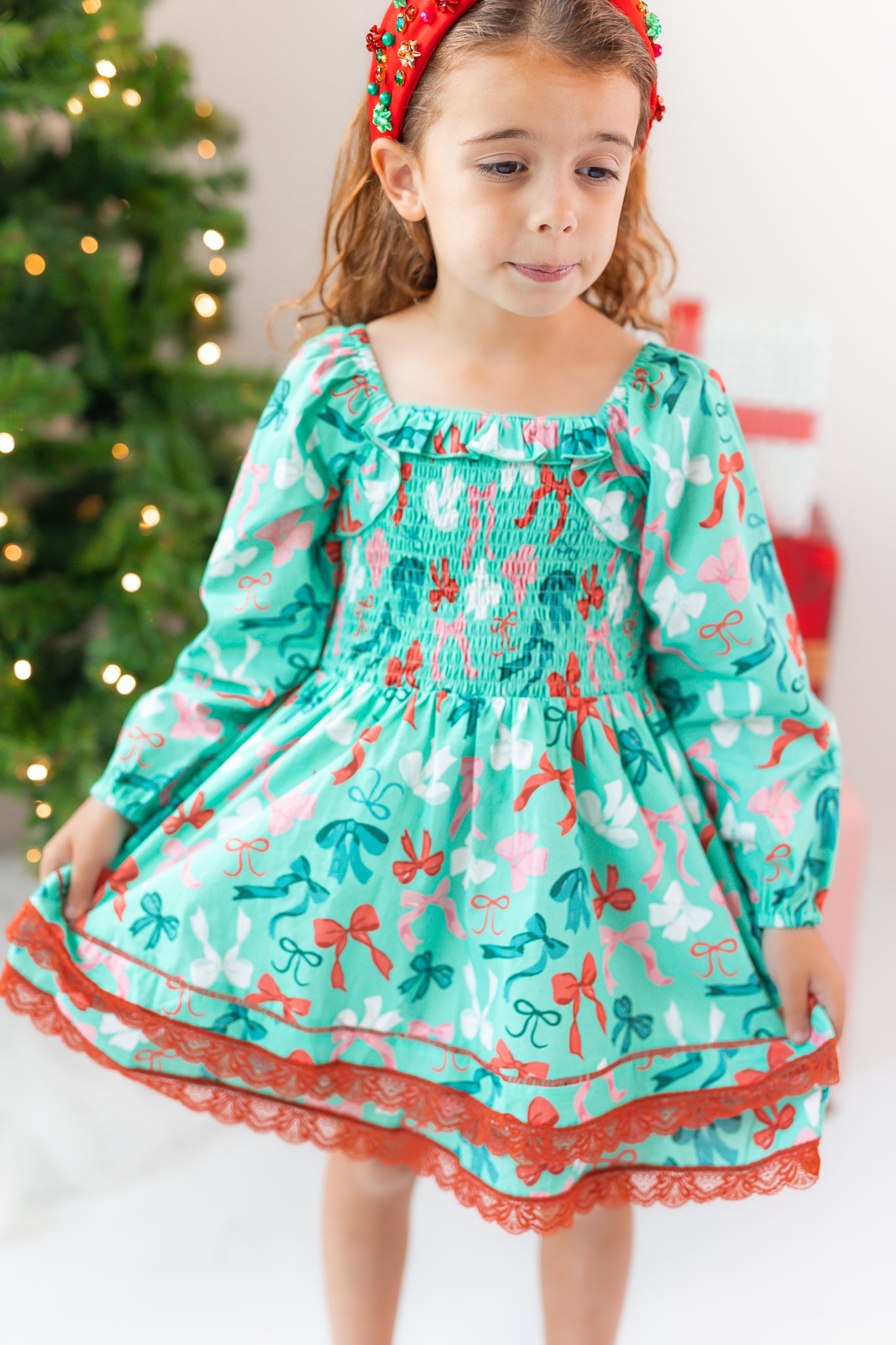 Ura Dress - Merry Bows (Pre-Order)