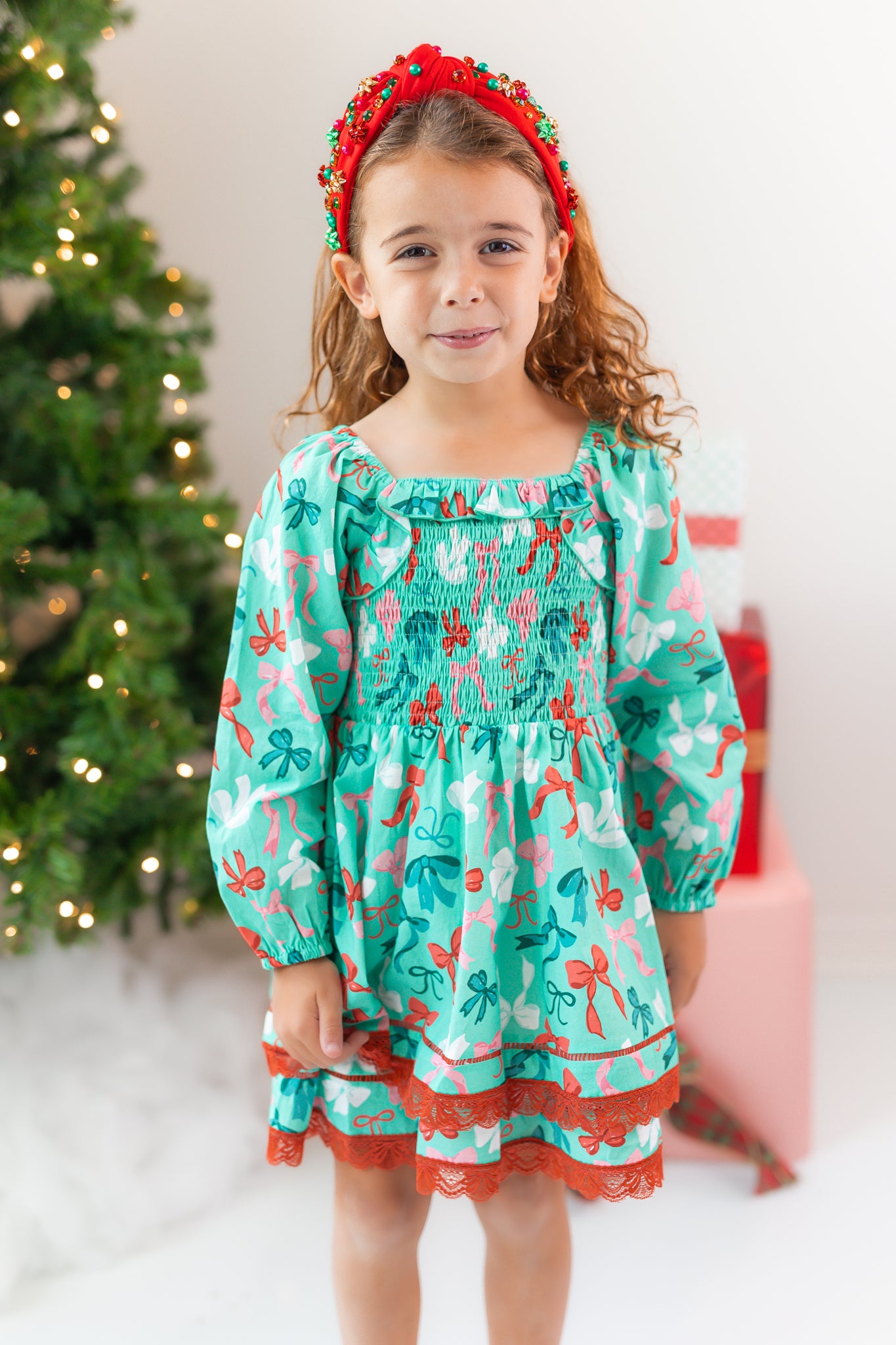 Ura Dress - Merry Bows (Pre-Order)