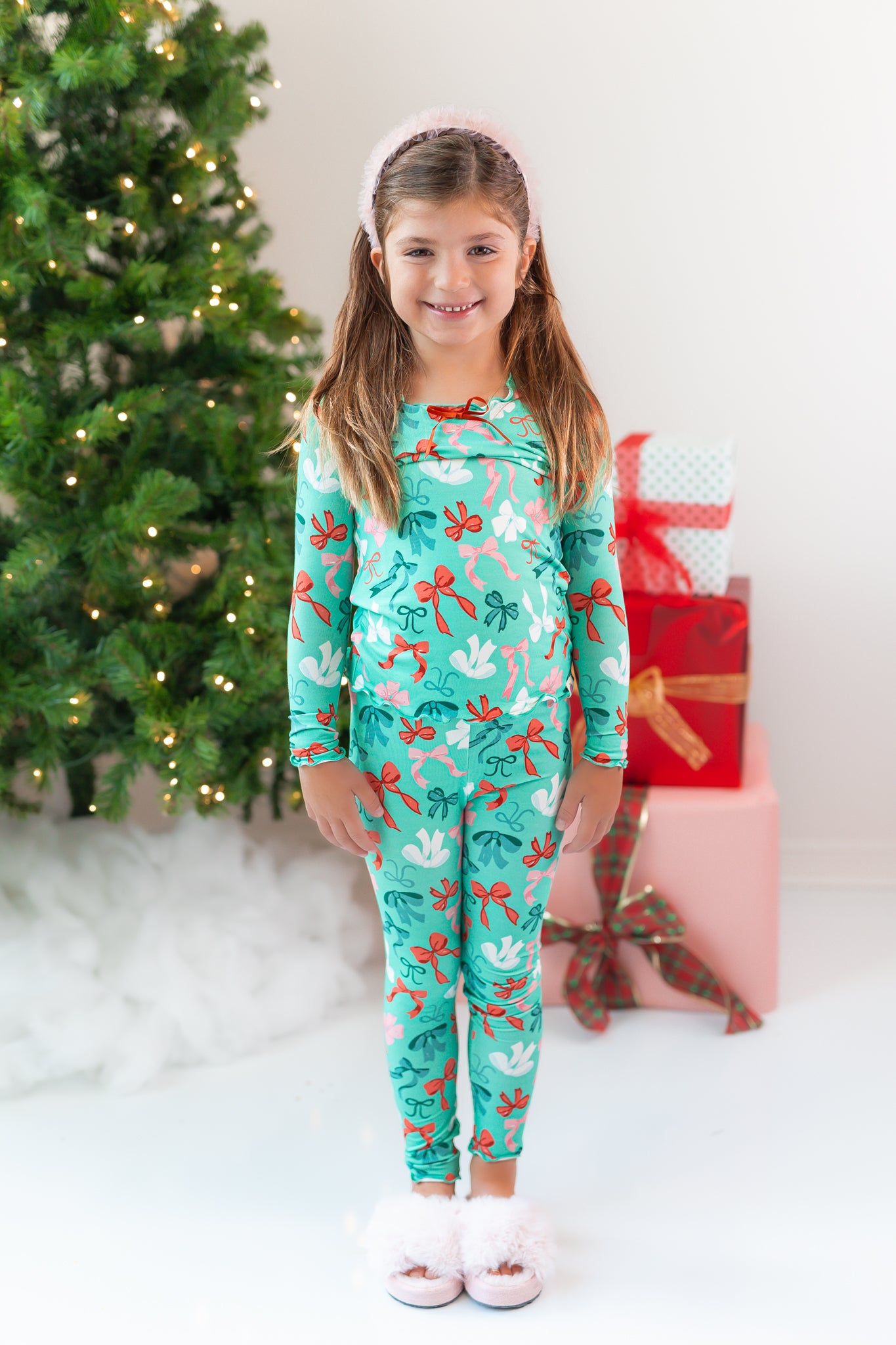 Loungewear Set - Merry Bows (Pre-Order)