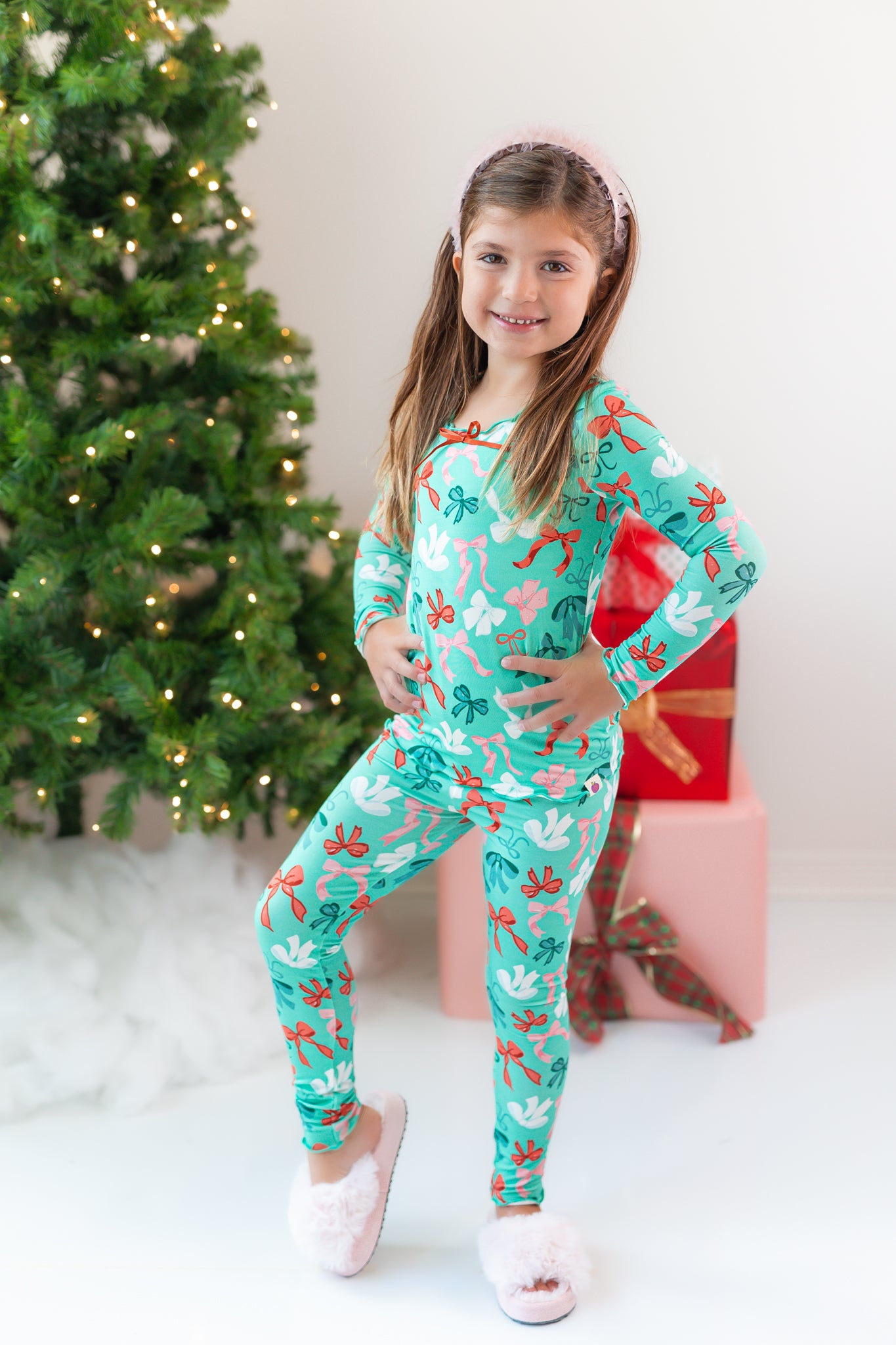 Loungewear Set - Merry Bows (Pre-Order)