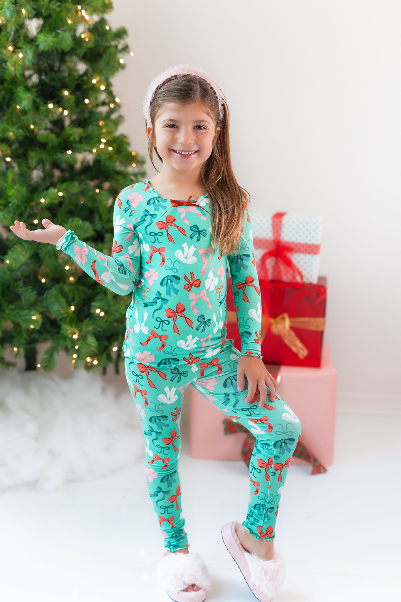 Loungewear Set - Merry Bows (Pre-Order)