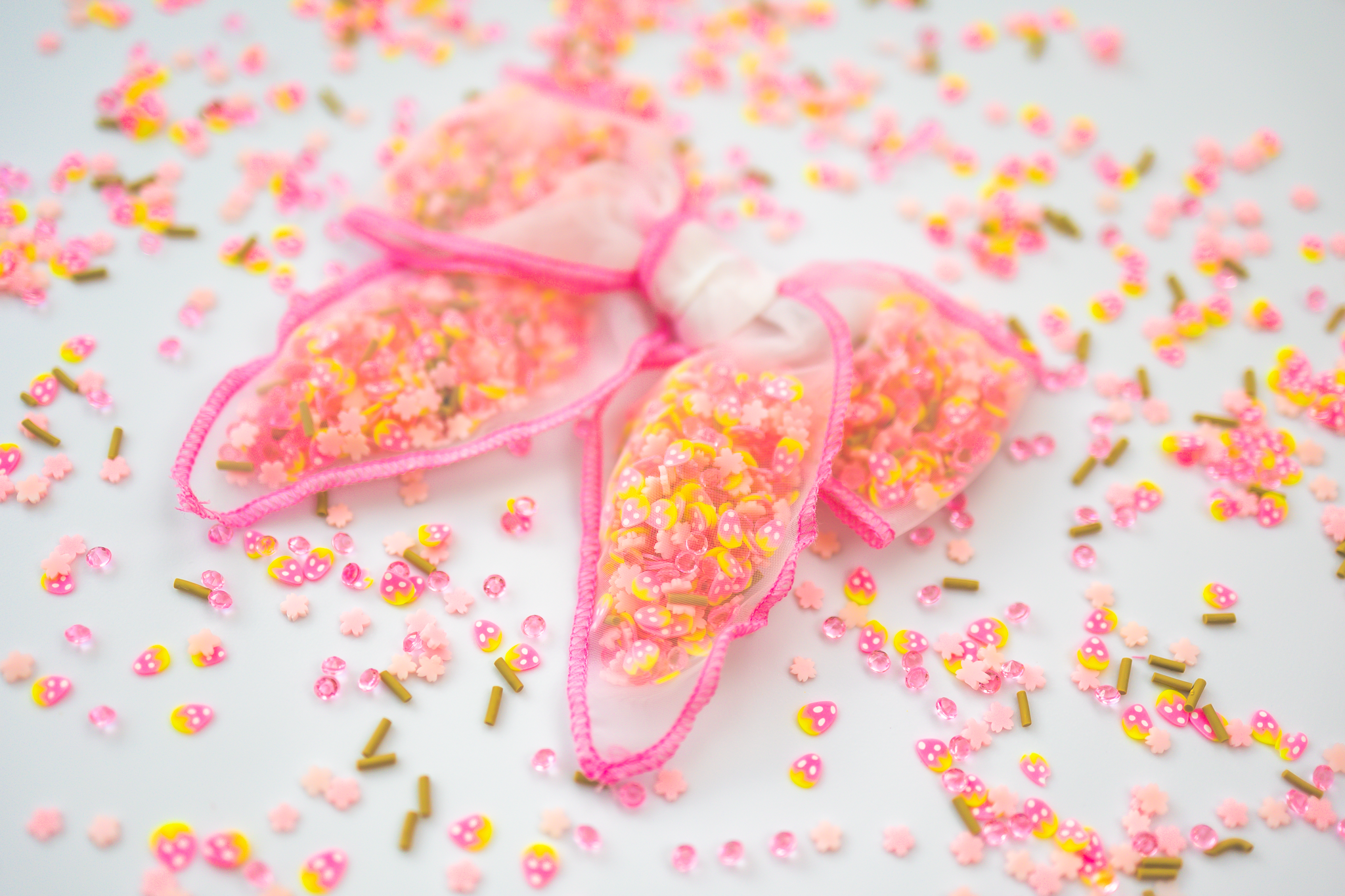Mesh Shaker Bow - Berrylicious