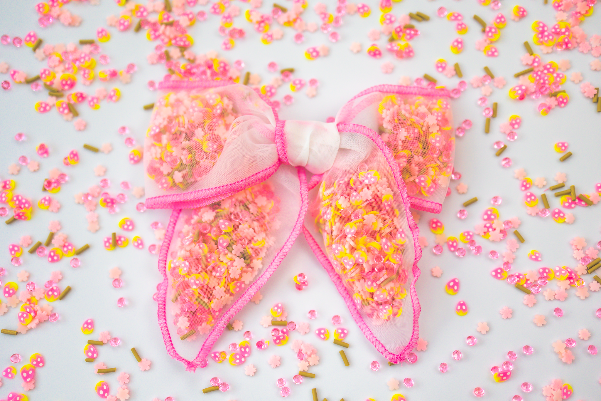 Mesh Shaker Bow - Berrylicious