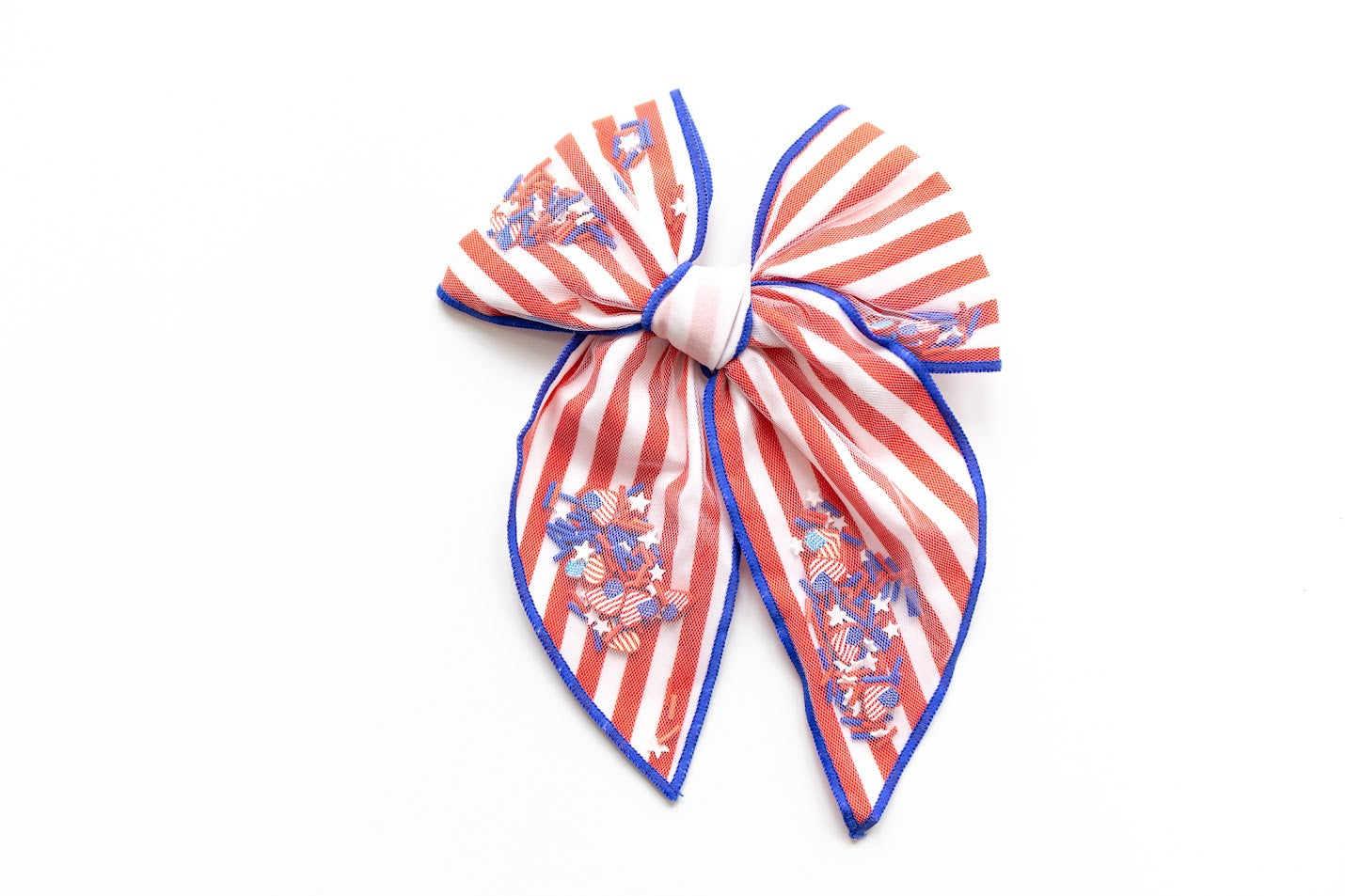 Mesh Shaker Bow - Proud Patriot