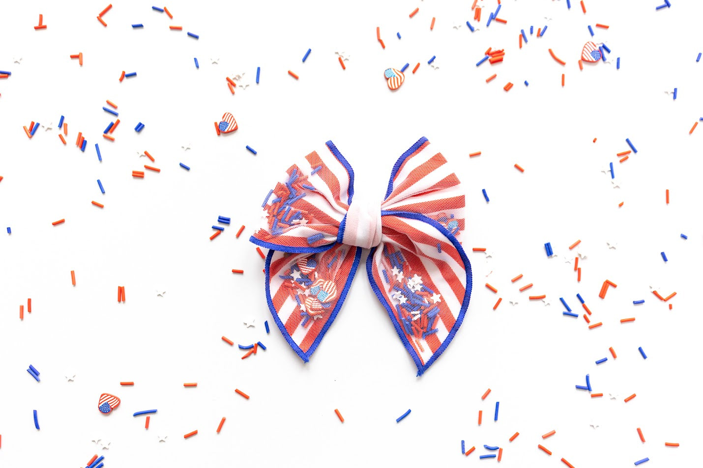 Mesh Shaker Bow - Proud Patriot
