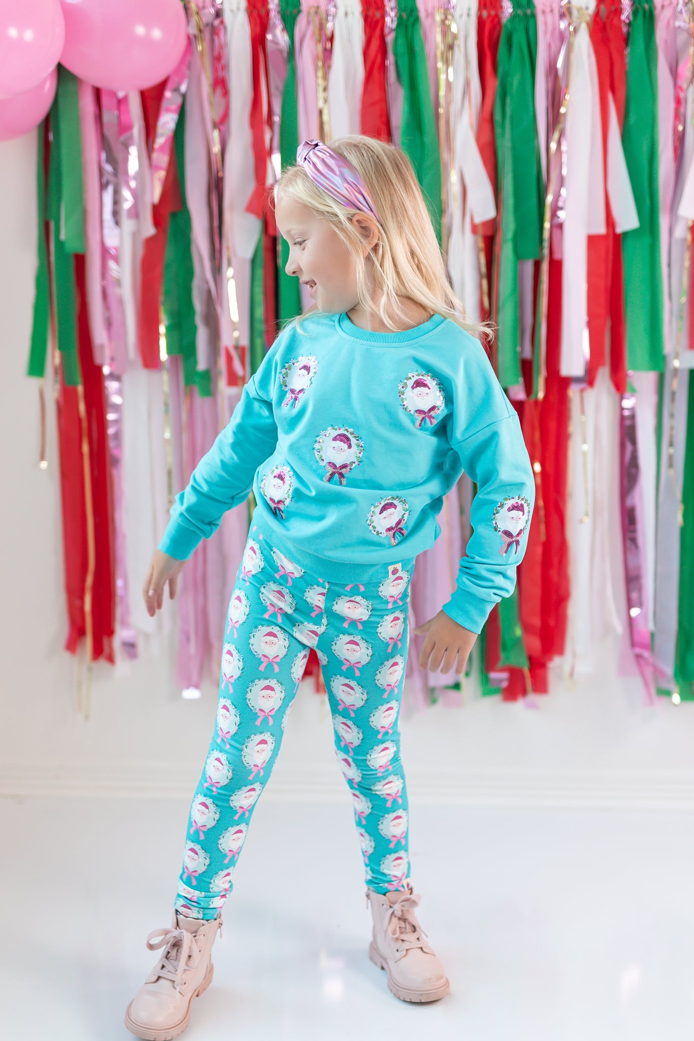 Sequin Sweater - Teal Tidings