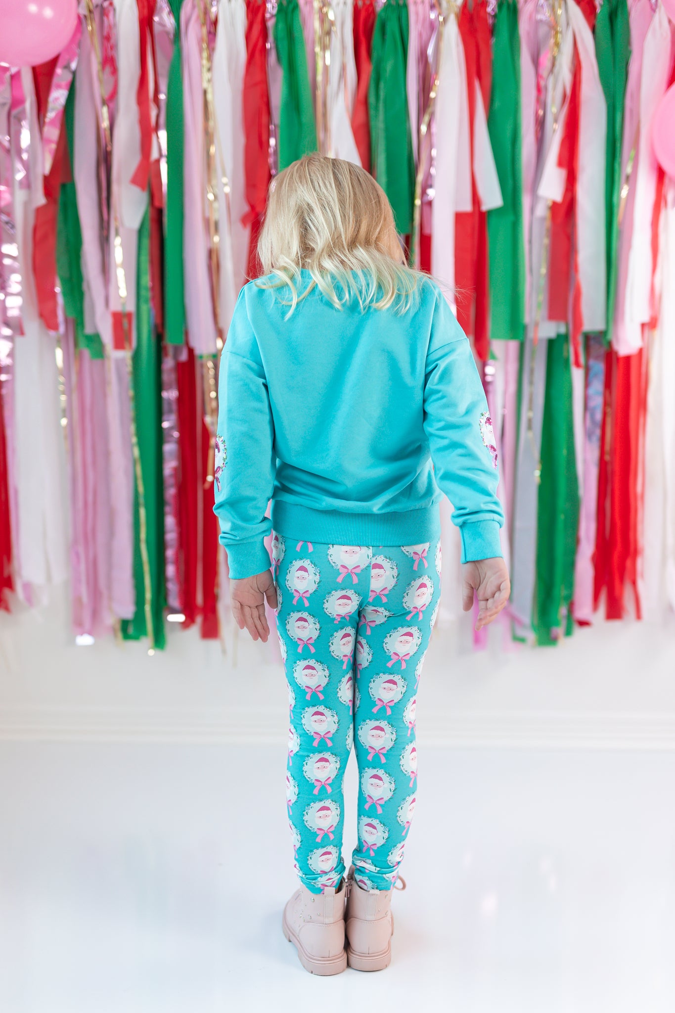 Leggings - Teal Tidings