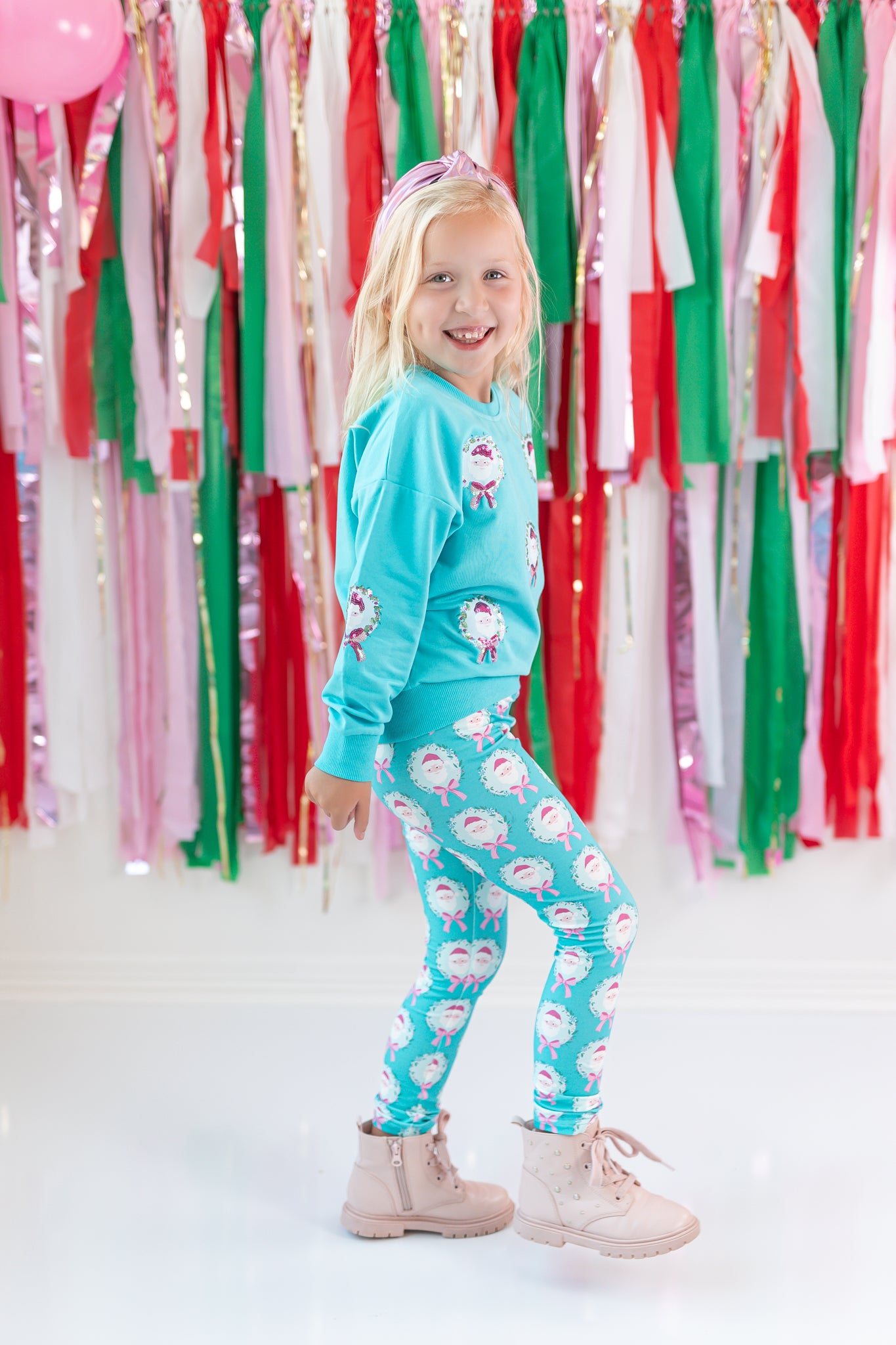 Sequin Sweater - Teal Tidings