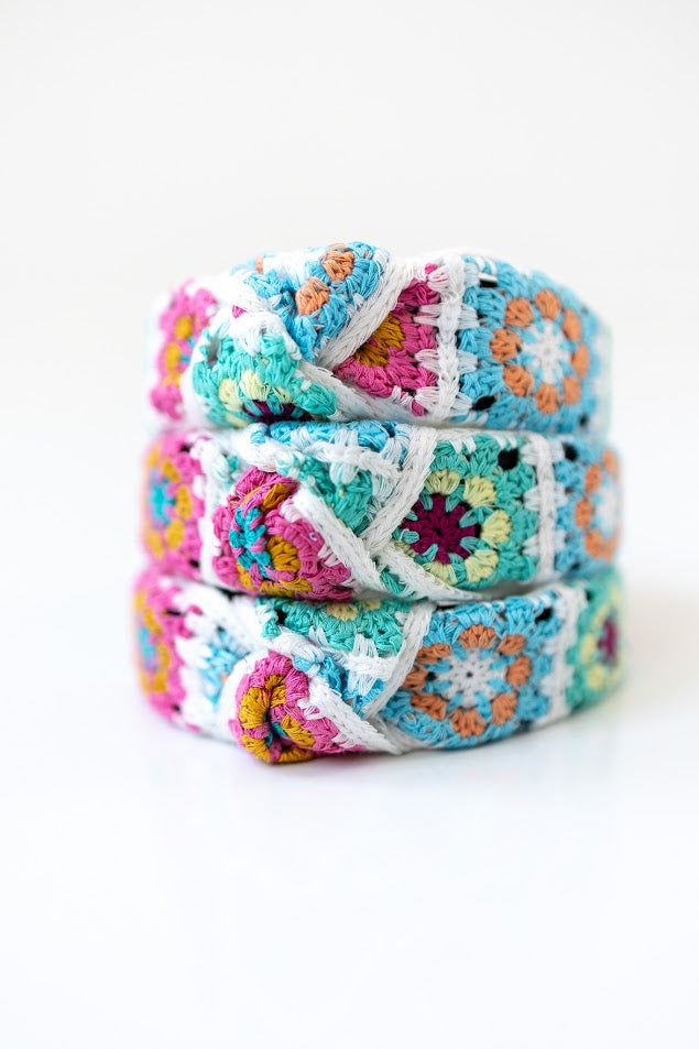Crochet Knot Headband - Boho Blooms