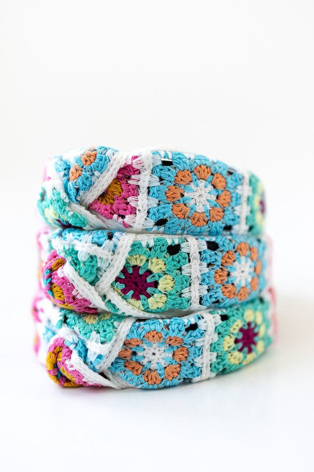 Crochet Knot Headband - Boho Blooms