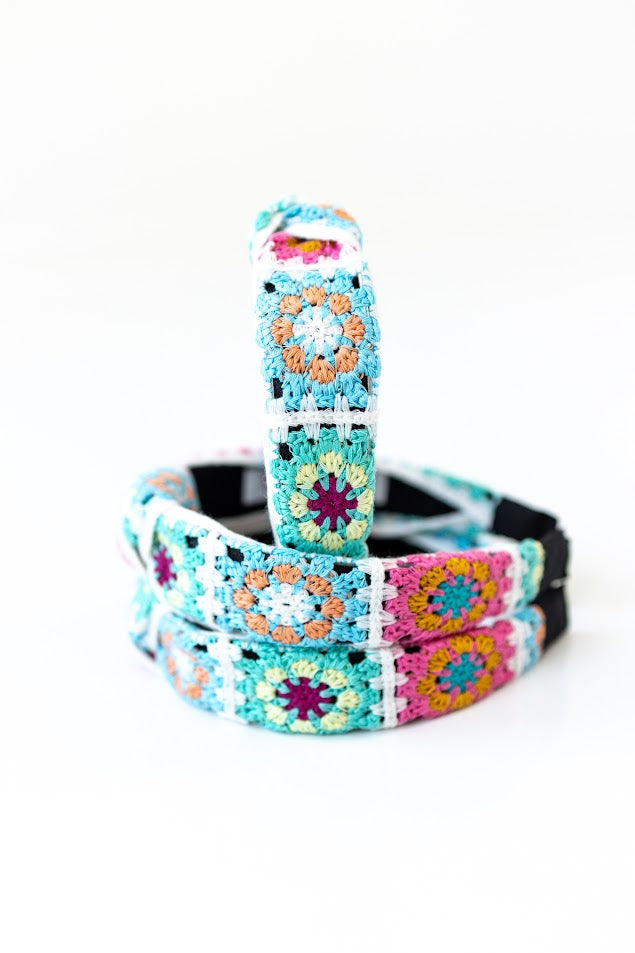 Crochet Knot Headband - Boho Blooms