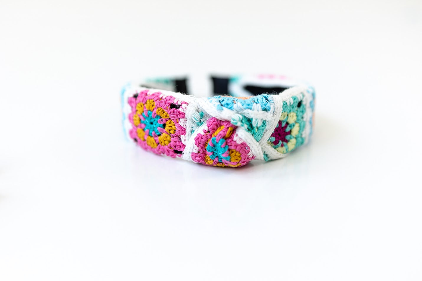 Crochet Knot Headband - Boho Blooms