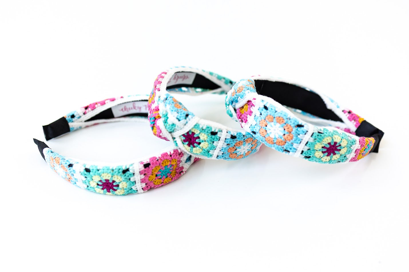 Crochet Knot Headband - Boho Blooms