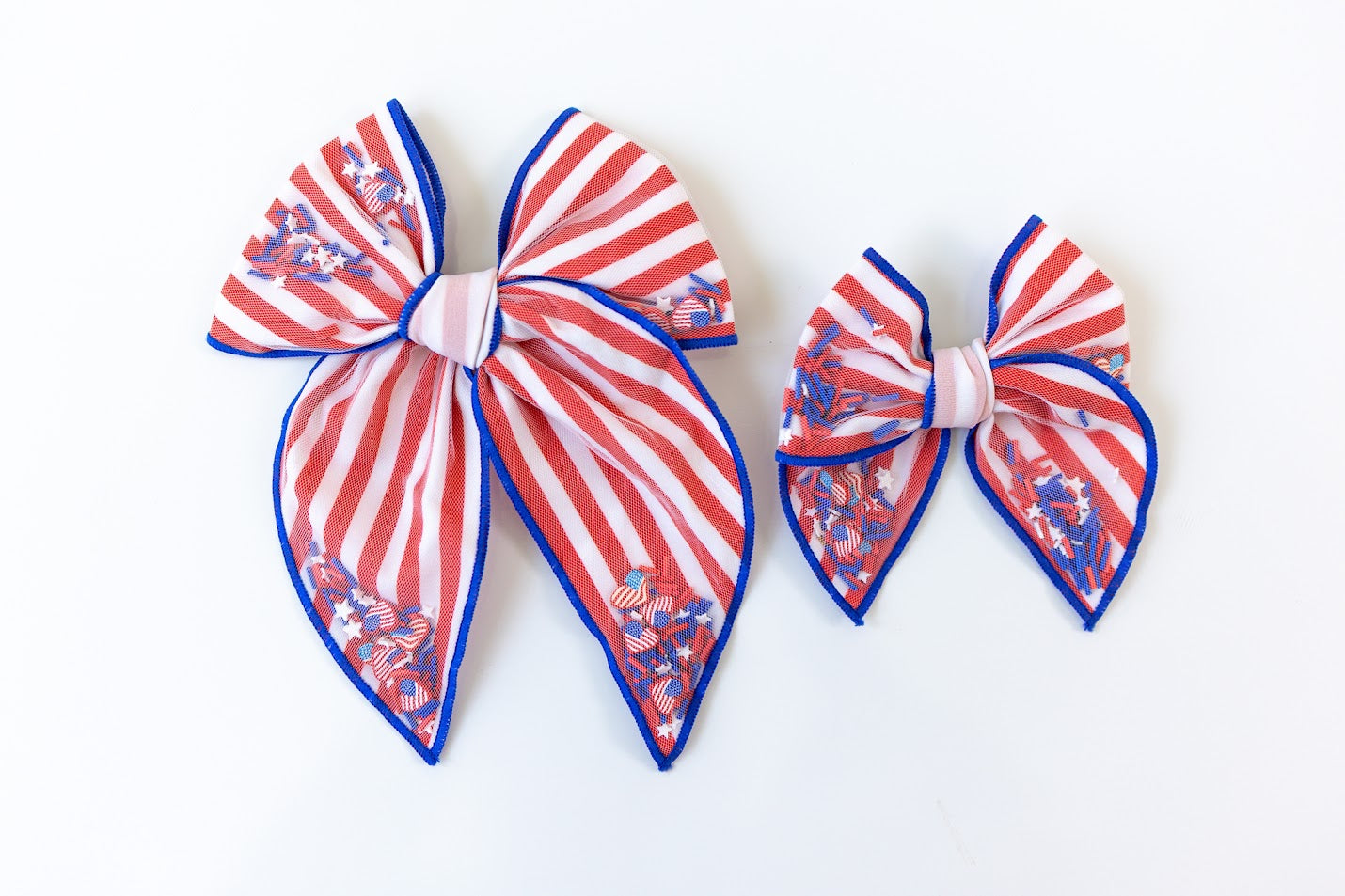 Mesh Shaker Bow - Proud Patriot