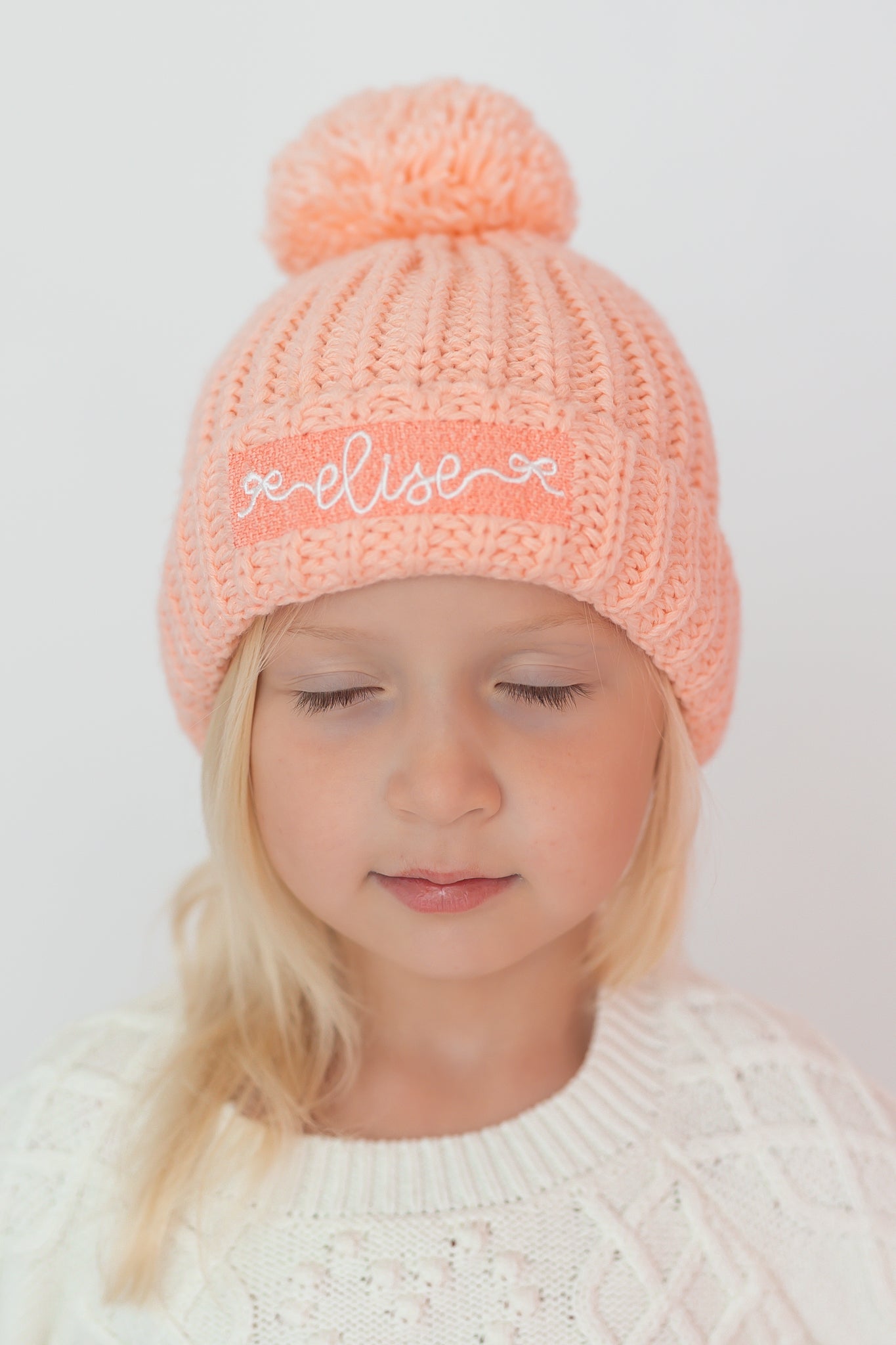 Single Pom Fluffer Beanie