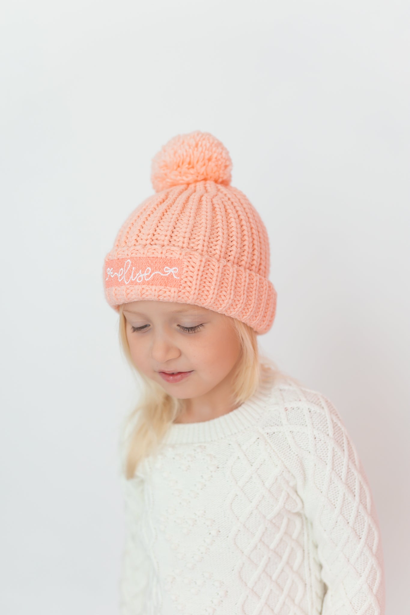 Single Pom Fluffer Beanie