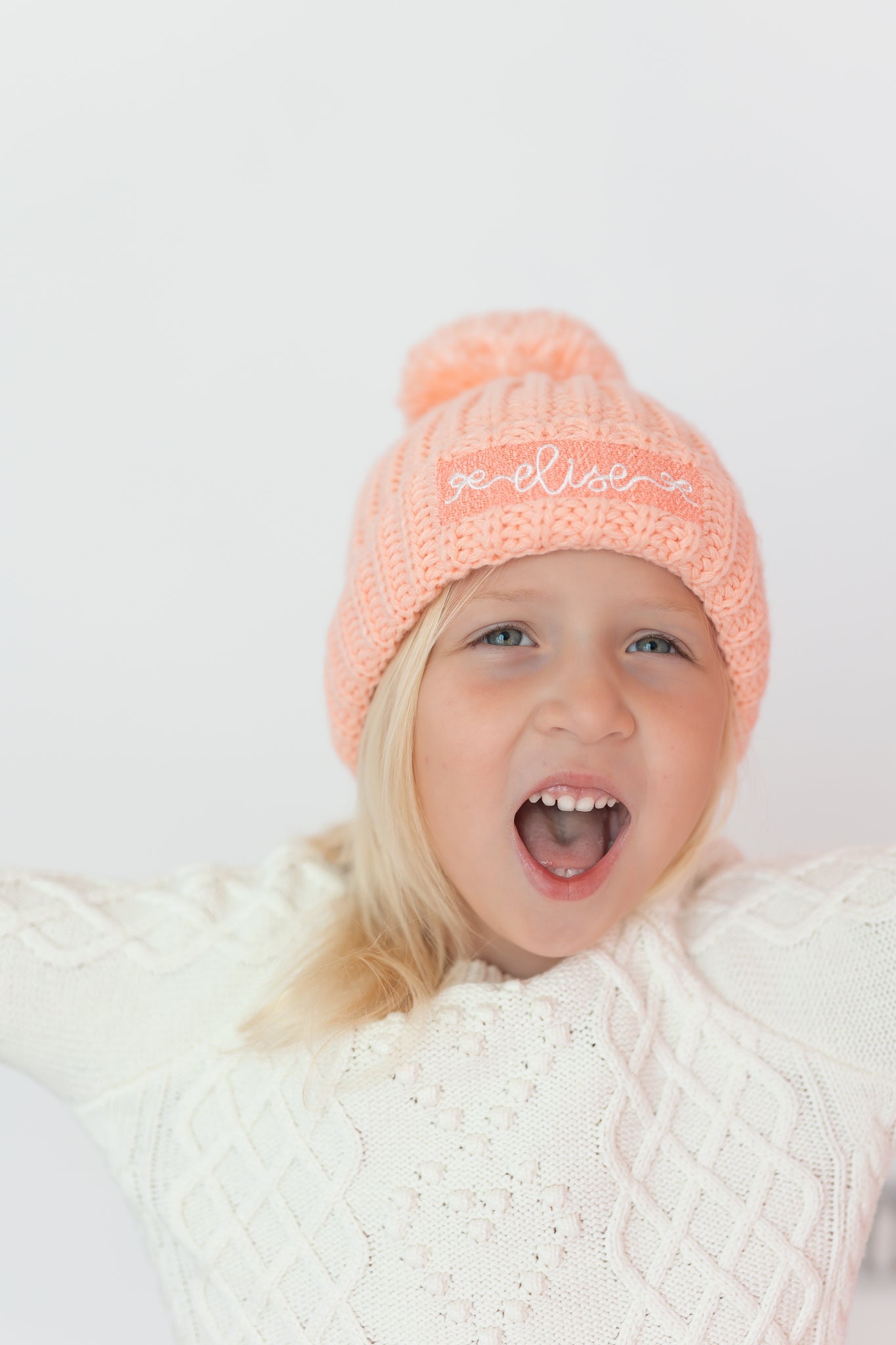 Single Pom Fluffer Beanie