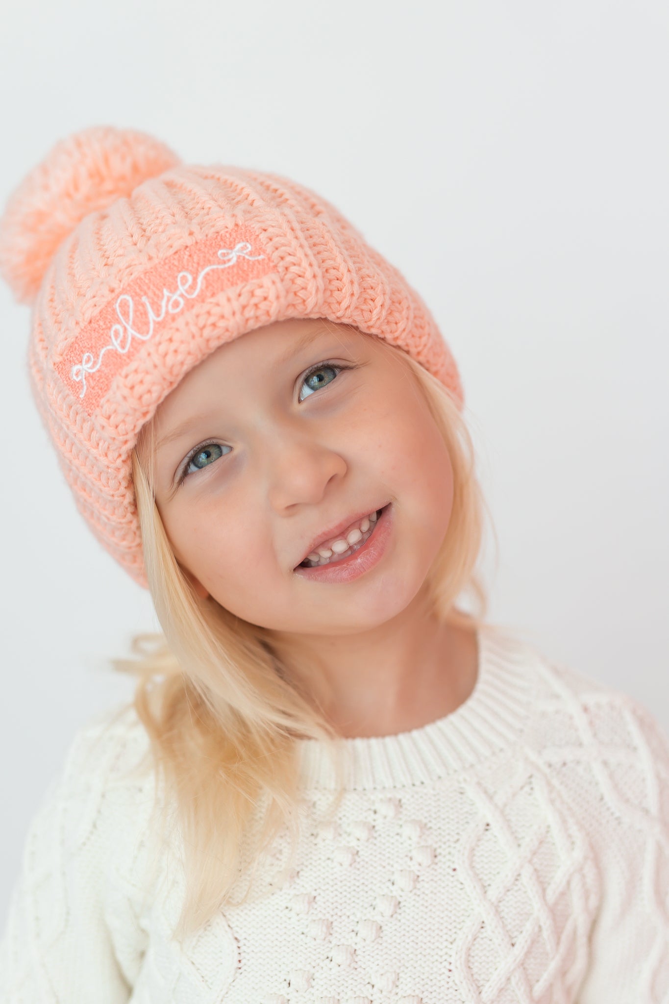 Single Pom Fluffer Beanie