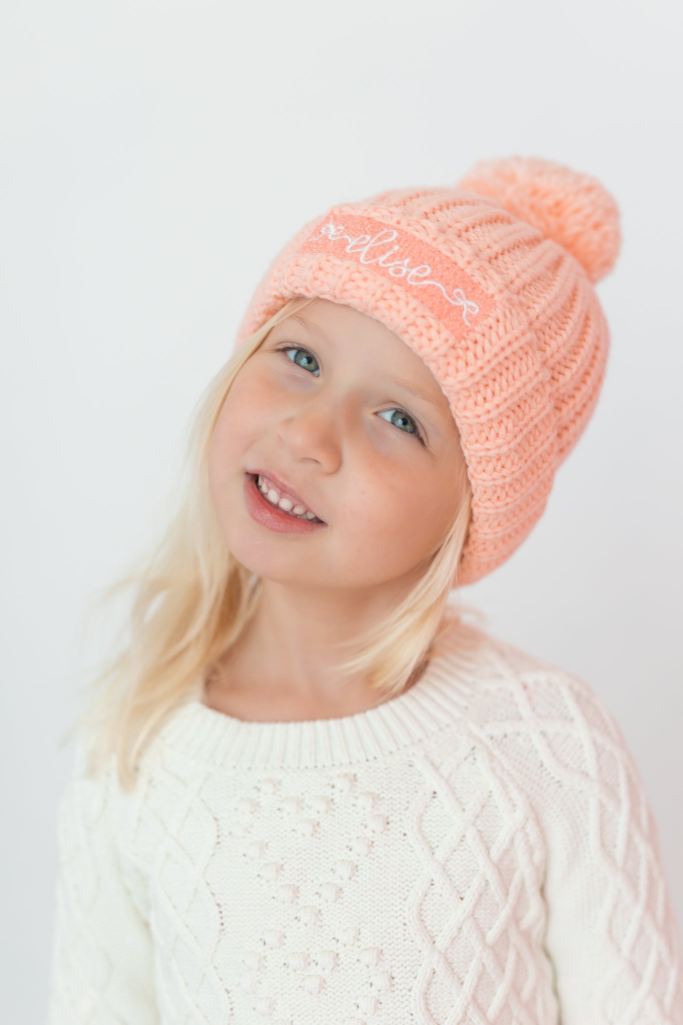 Single Pom Fluffer Beanie