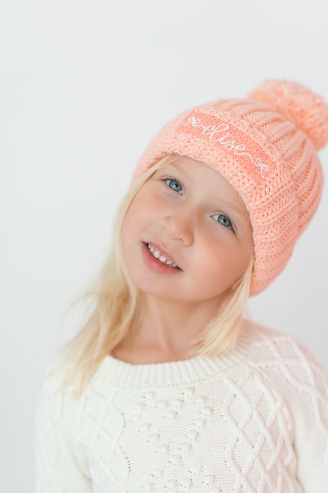 Single Pom Fluffer Beanie