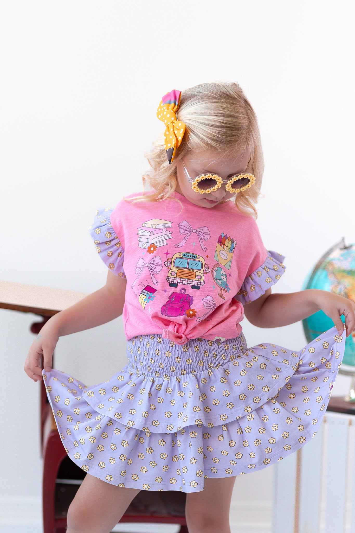 Blair Layer Skirt - Blooming Scholar