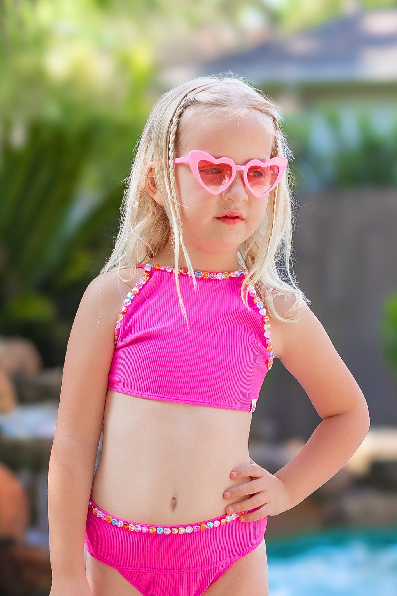 Vera Swimsuit - I Heart You