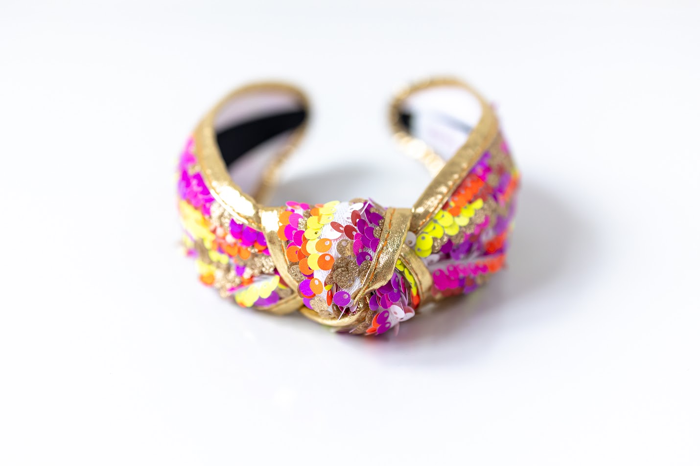 Sequin Headband - Golden Glam