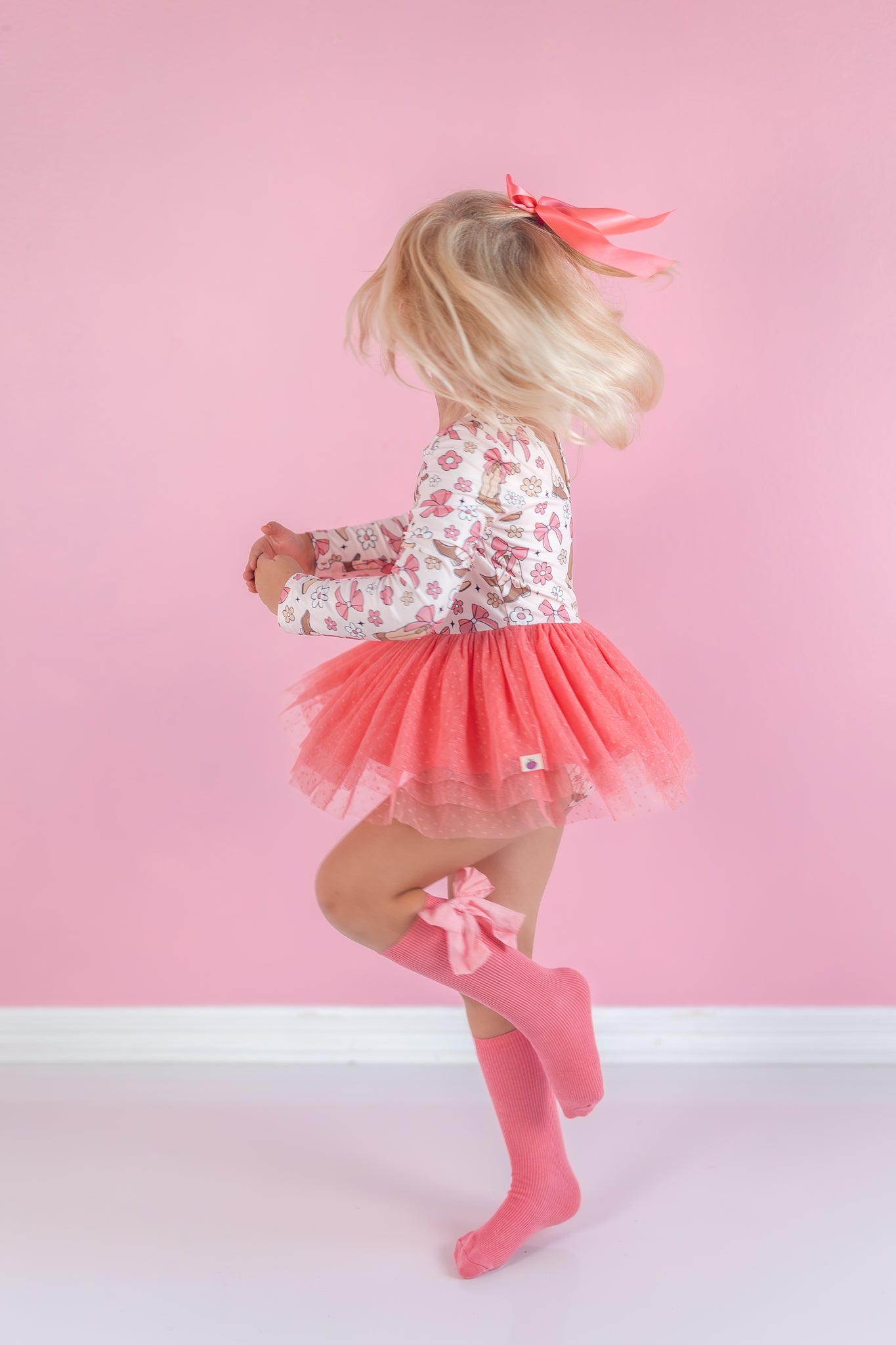 Farrah Leotard - Boots & Blossoms