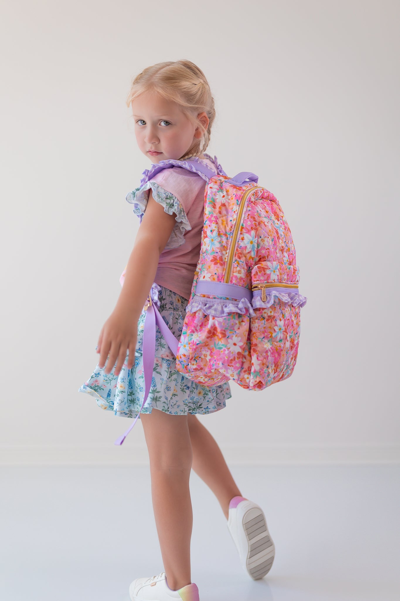 Quilted Mia Backpack - Honeydew Days (Pre-Order)