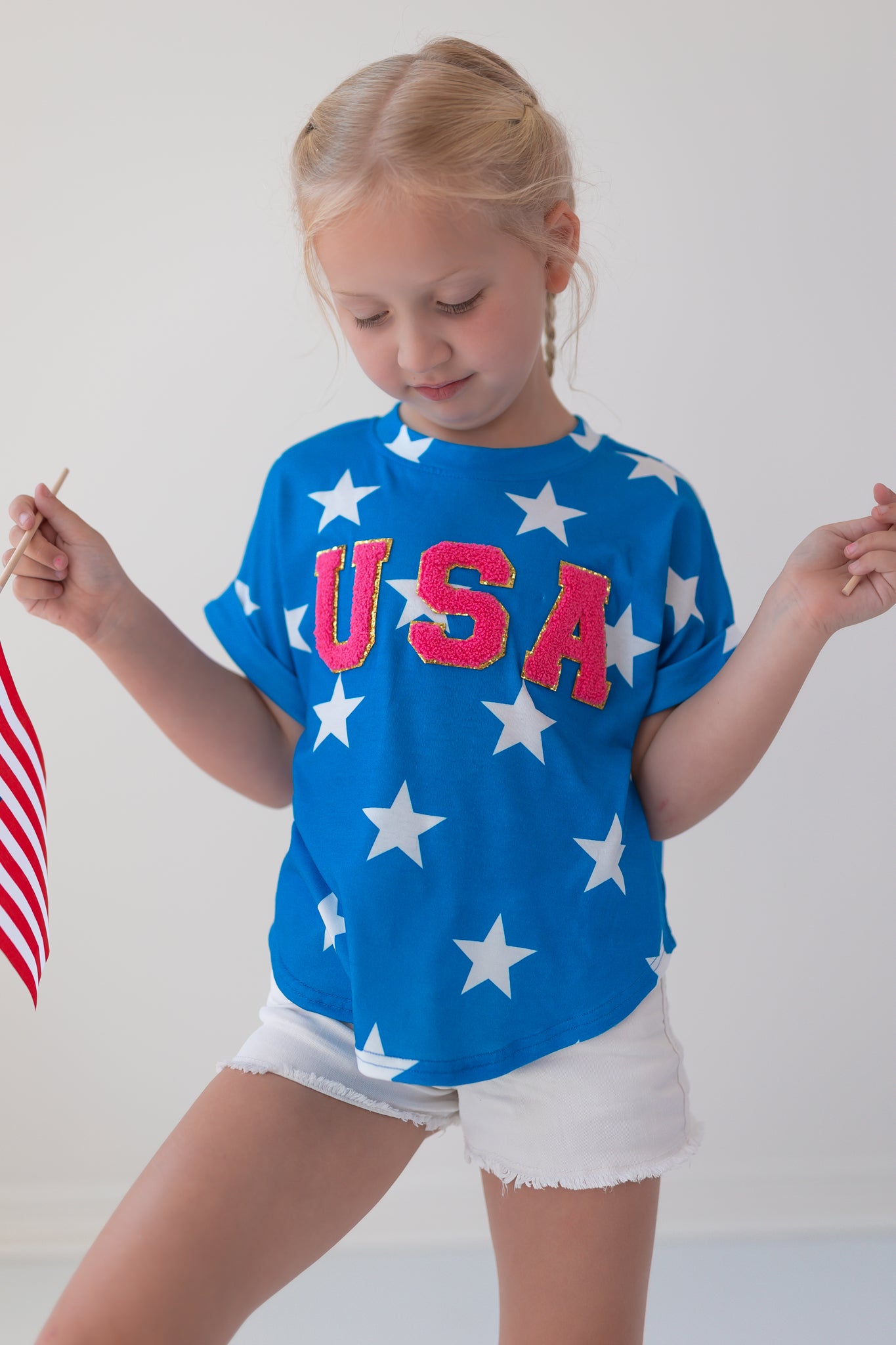 Patch Tee - USA Star