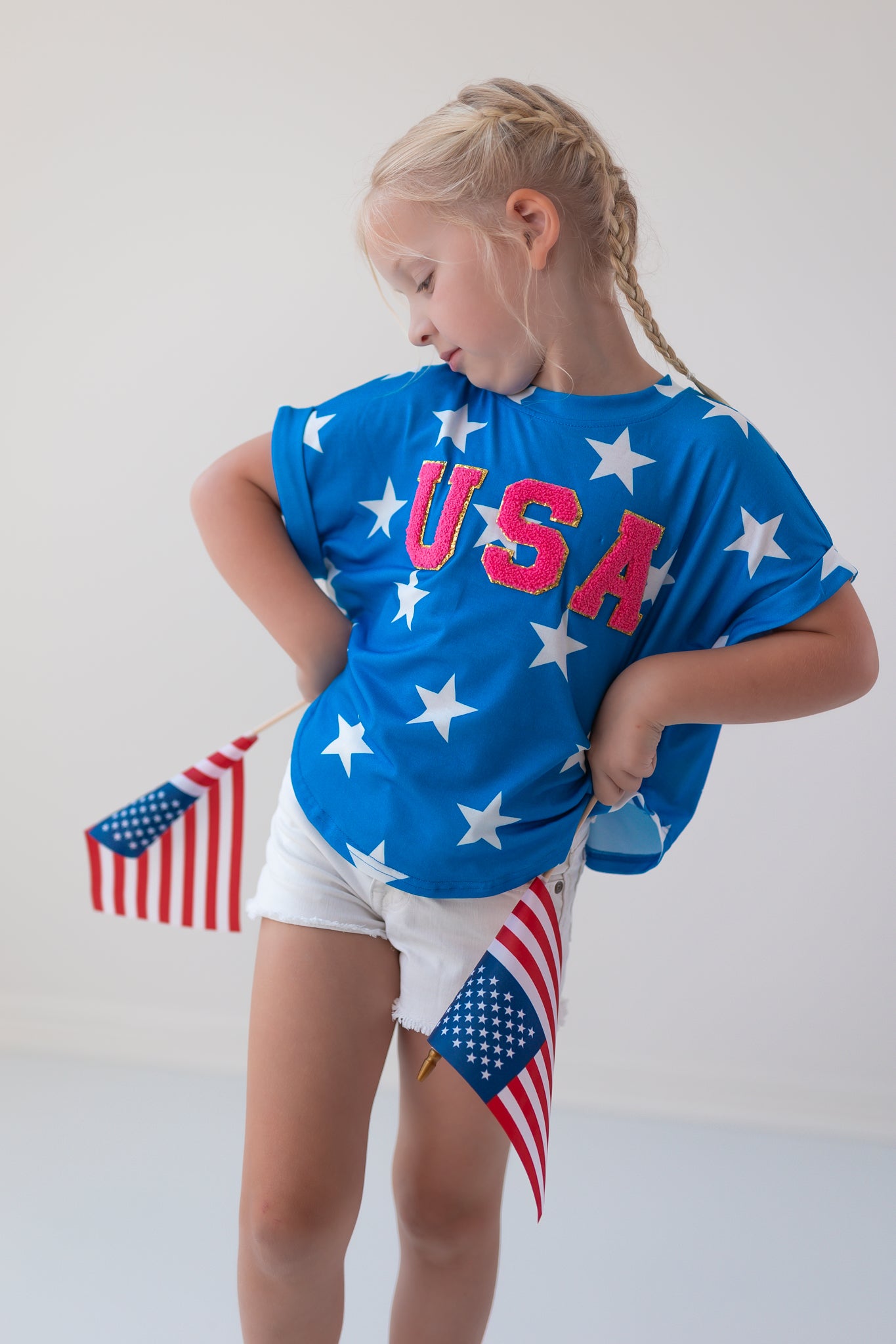 Patch Tee - USA Star