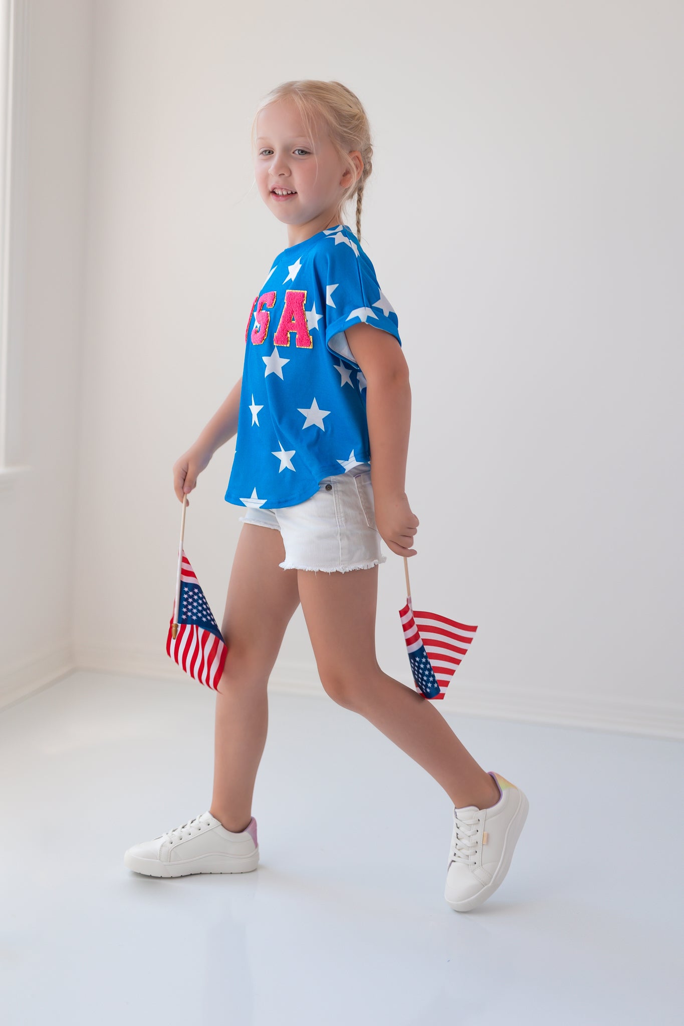Patch Tee - USA Star