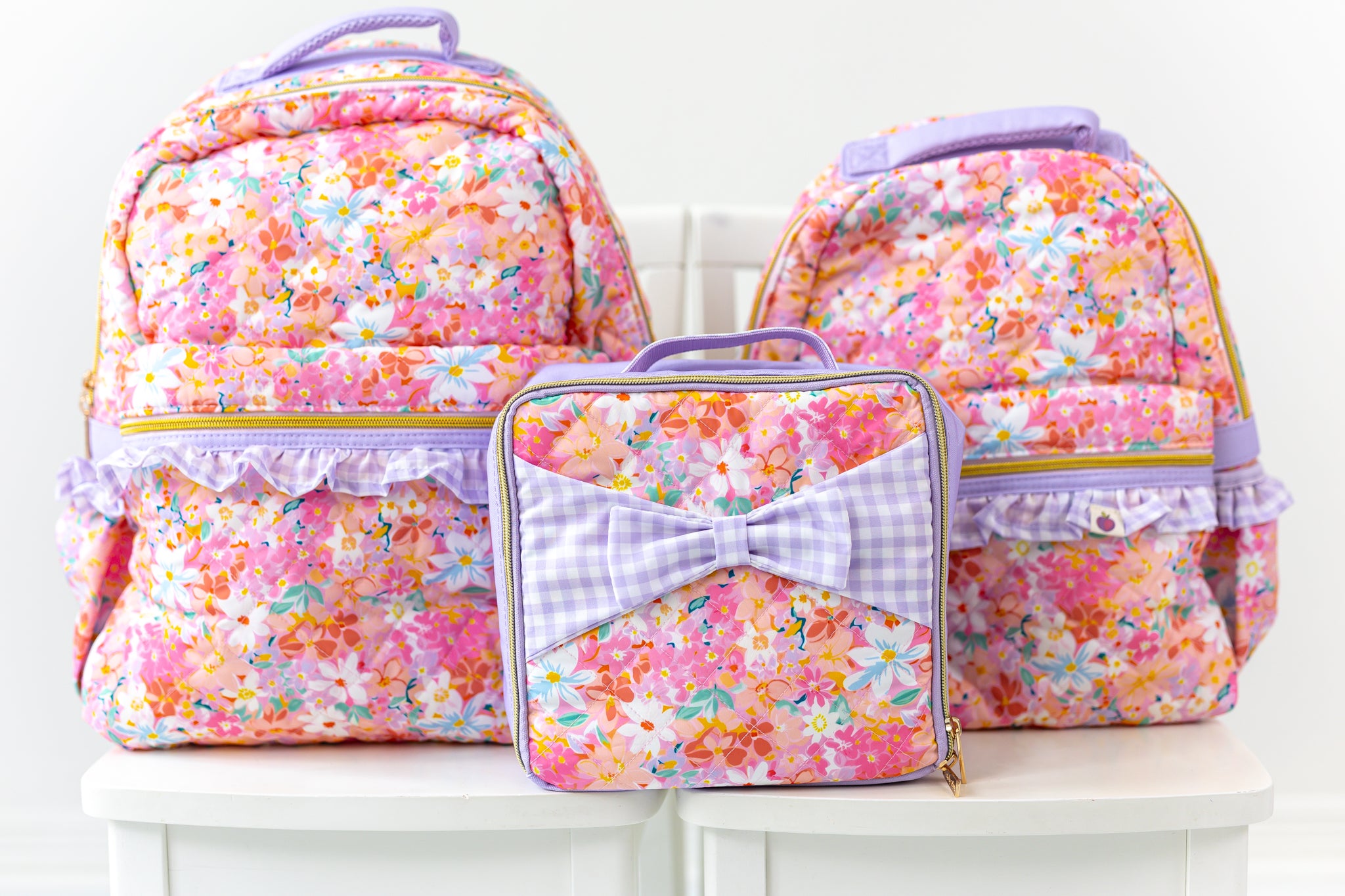 Quilted Mia Backpack - Honeydew Days
