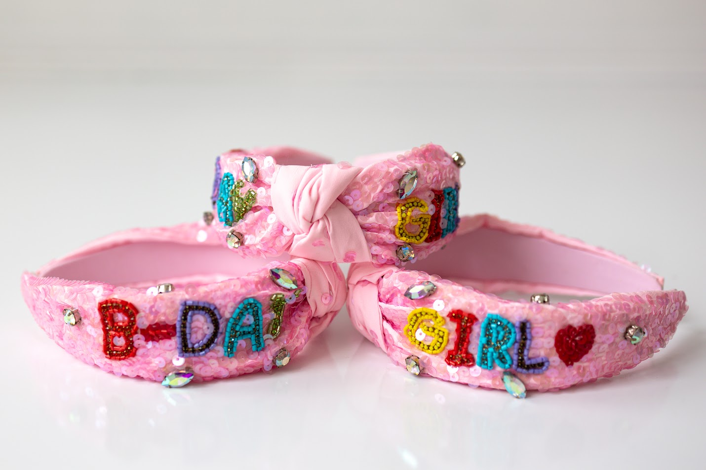 Beaded Headband - Birthday Girl