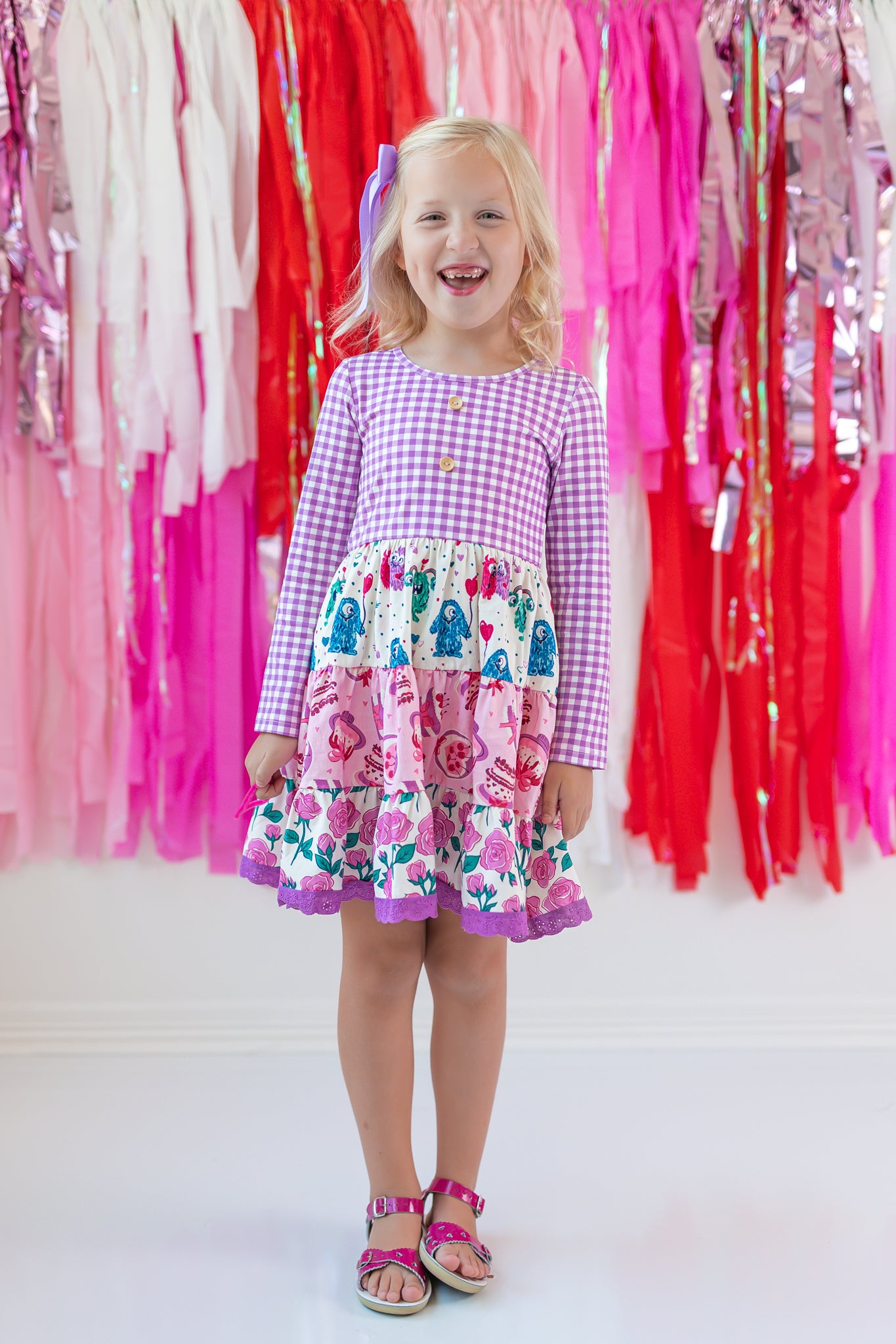 Annistyn Knit Dress - Monster Love