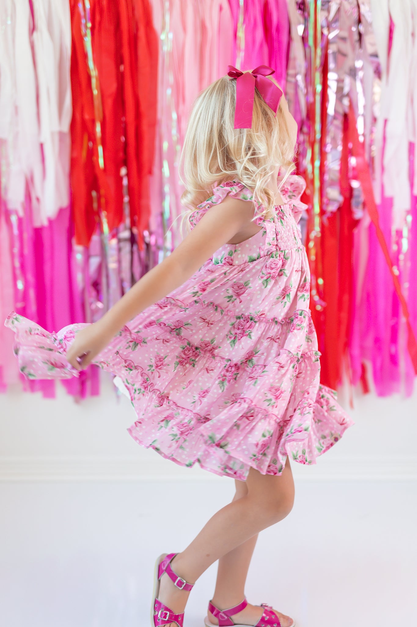 Brielle Dress - Shabby Rose