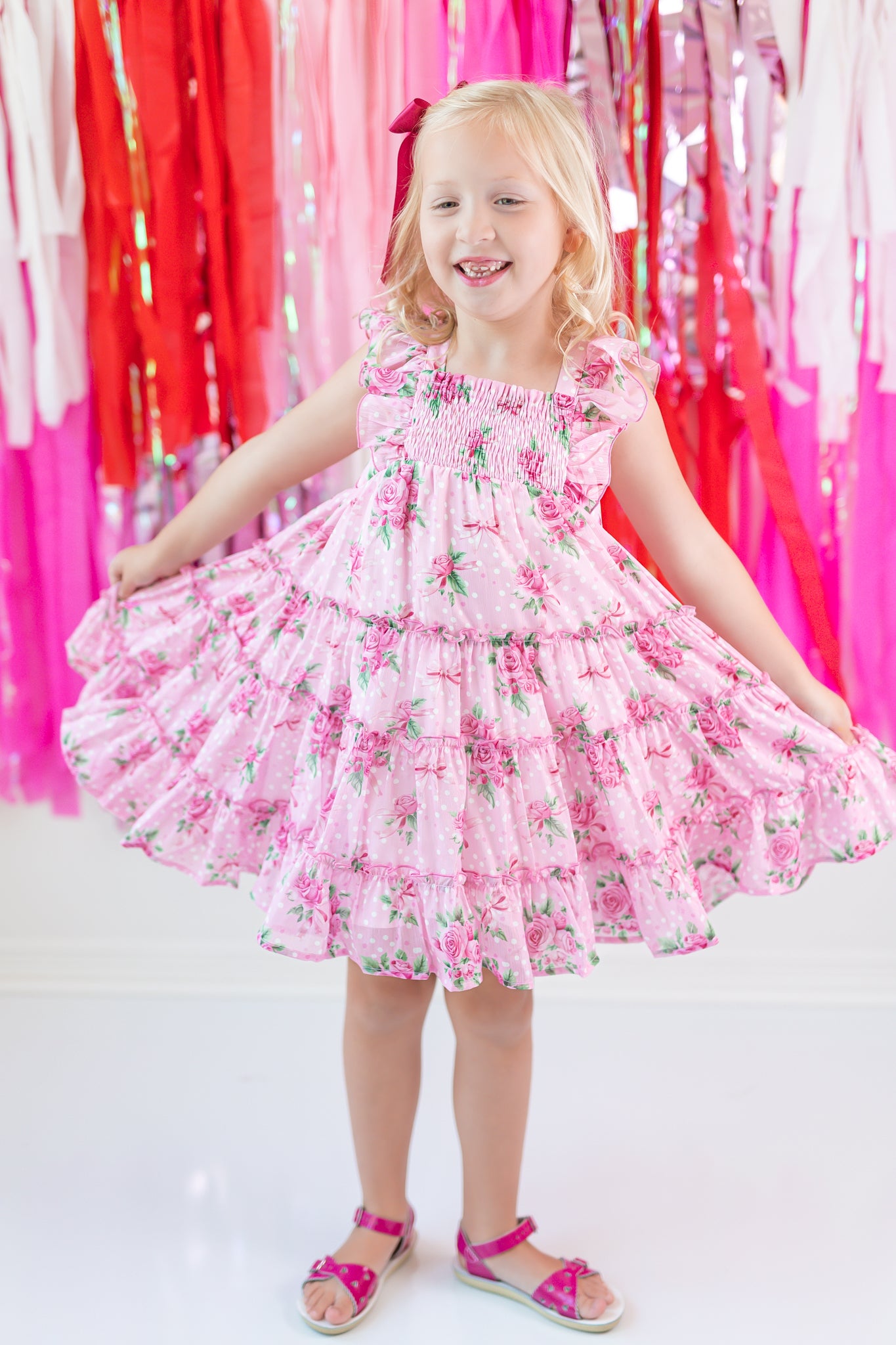 Brielle Dress - Shabby Rose