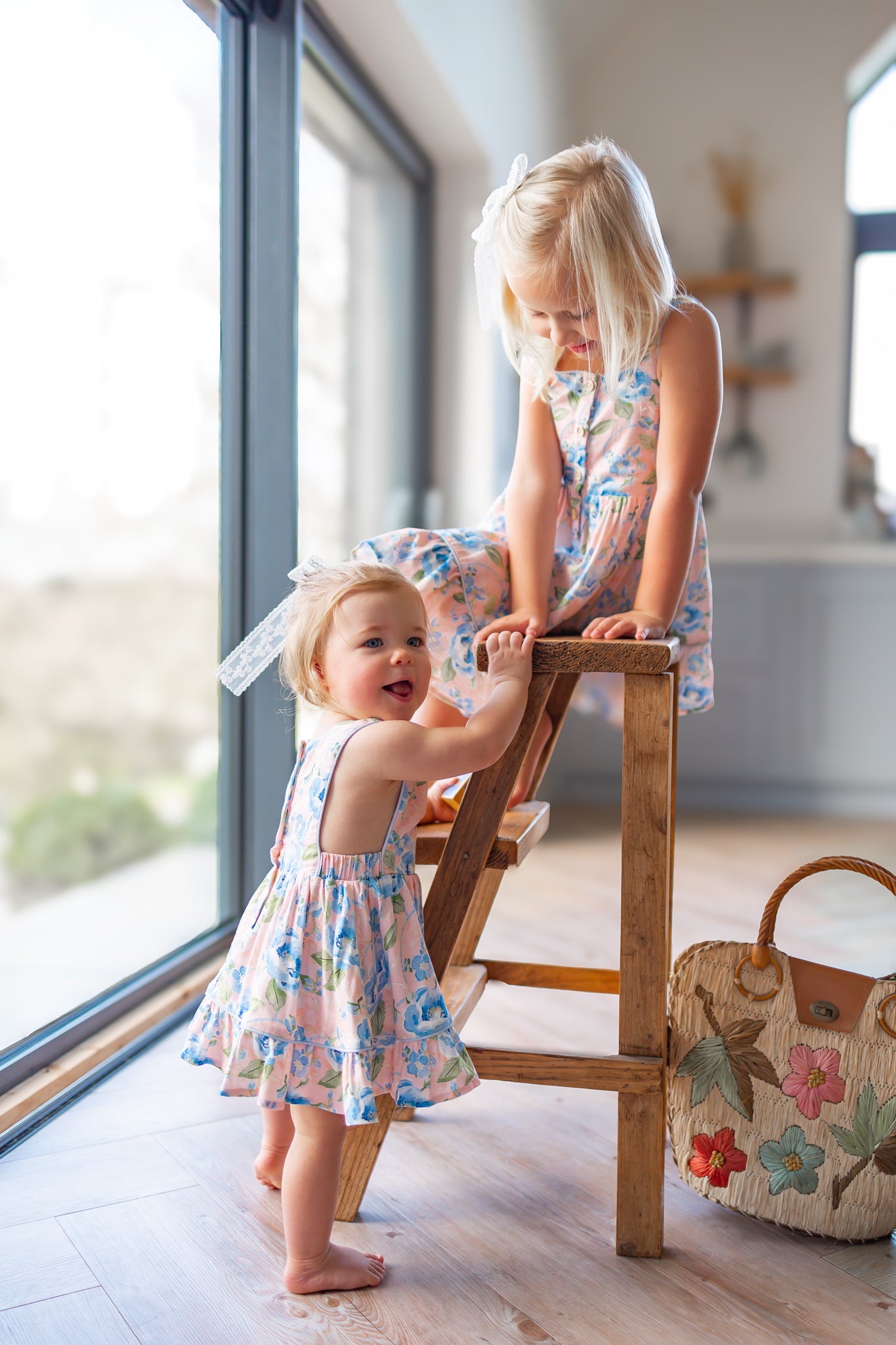 Hazel Romper - Blush & Bloom