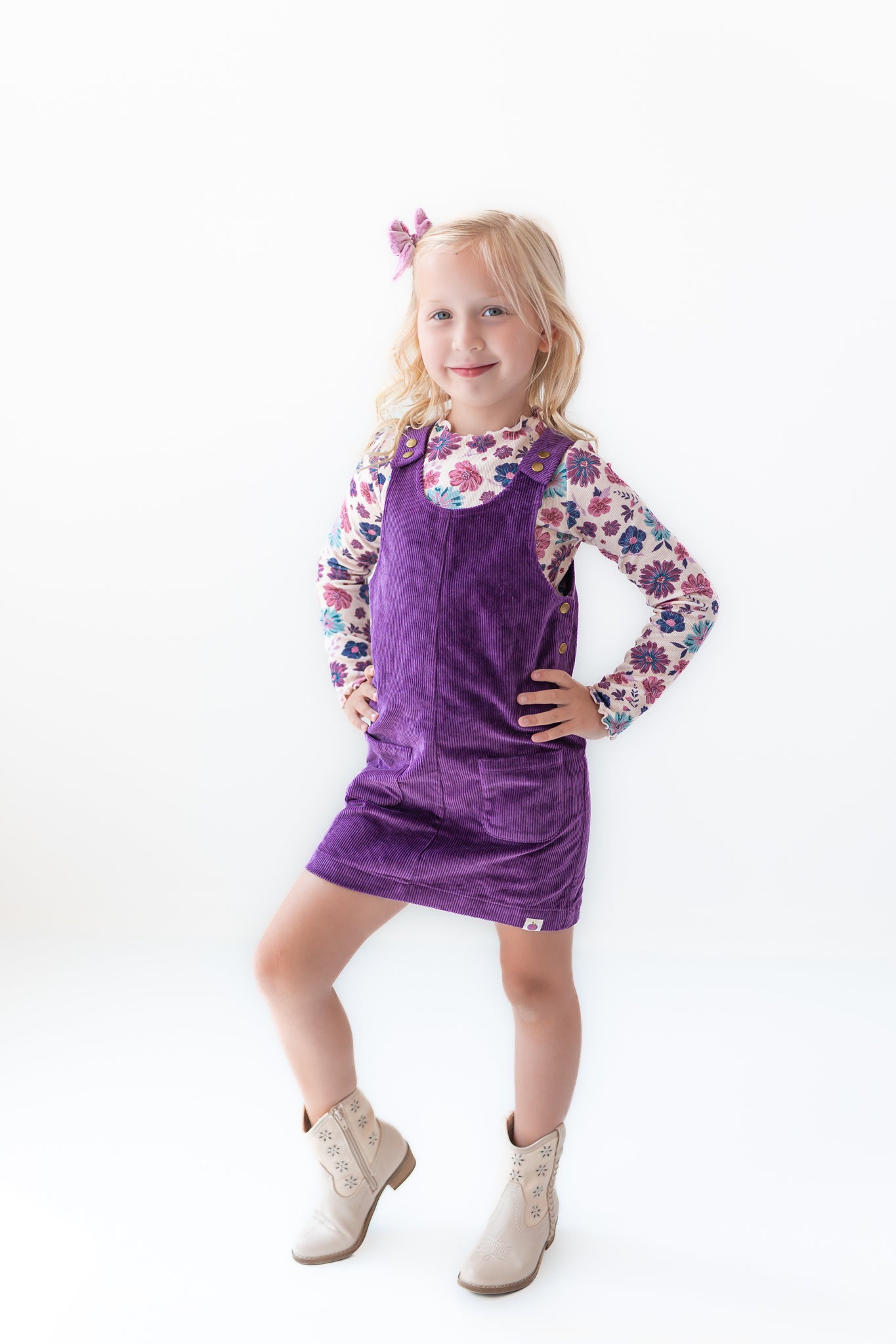 Parker Corduroy Jumper Set - Jewelbloom