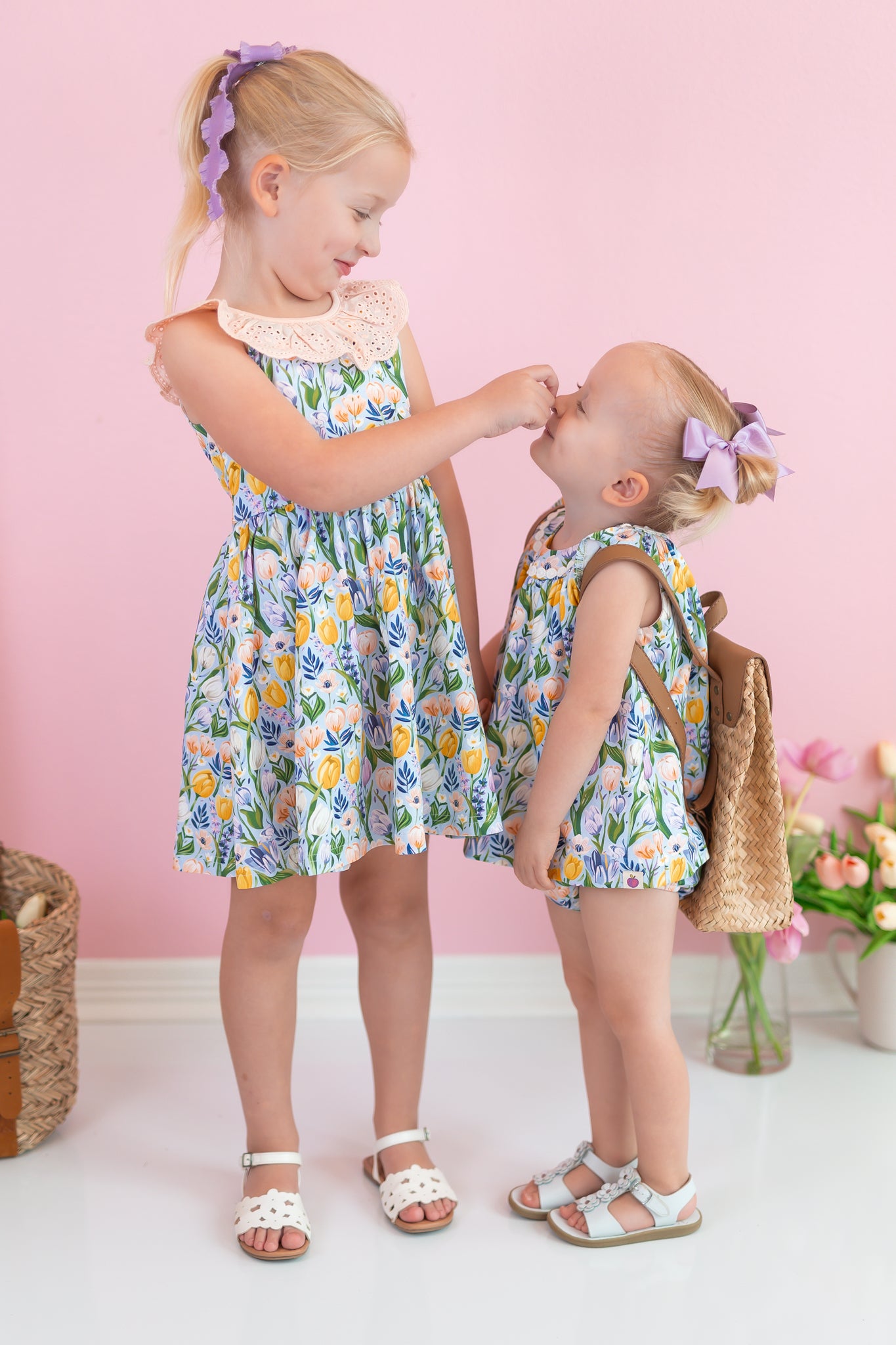 Penelope Dress - Twinkle Tulips