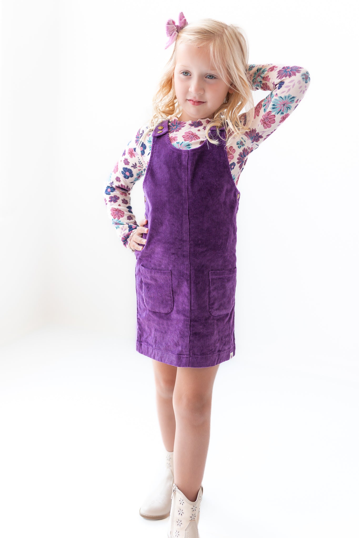 Parker Corduroy Jumper Set - Jewelbloom