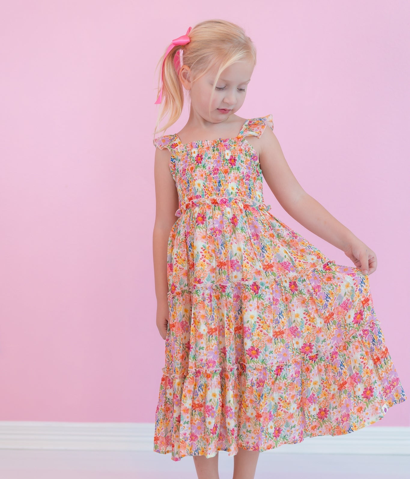 Fiona Maxi Dress - Wildflower Waltz